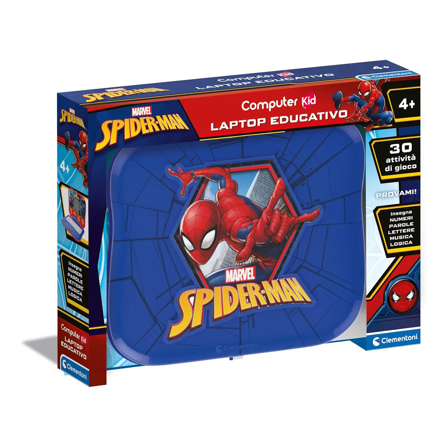 Computer Kid - Spiderman Laptop 4+ - giochi elettronici
