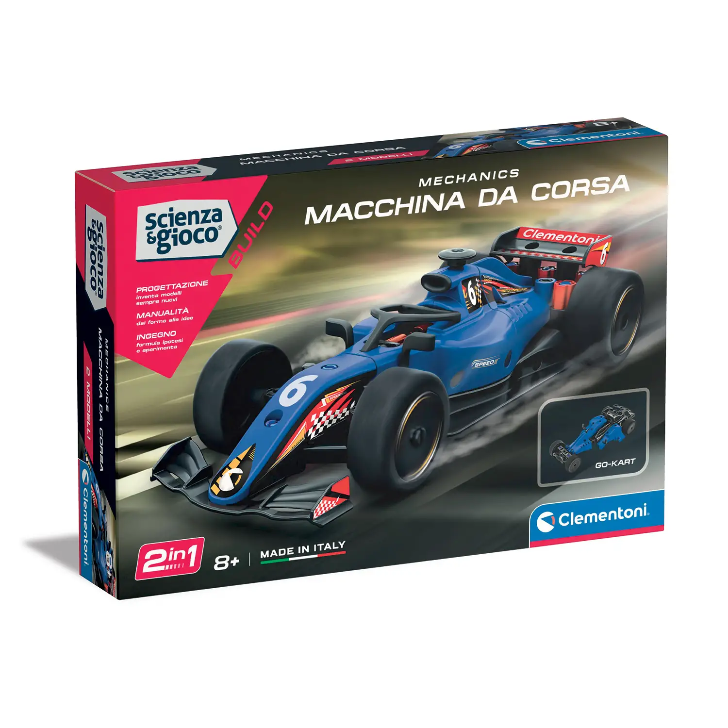 Scienza & Gioco Macchina Da Corsa Blu - giochi scientifici