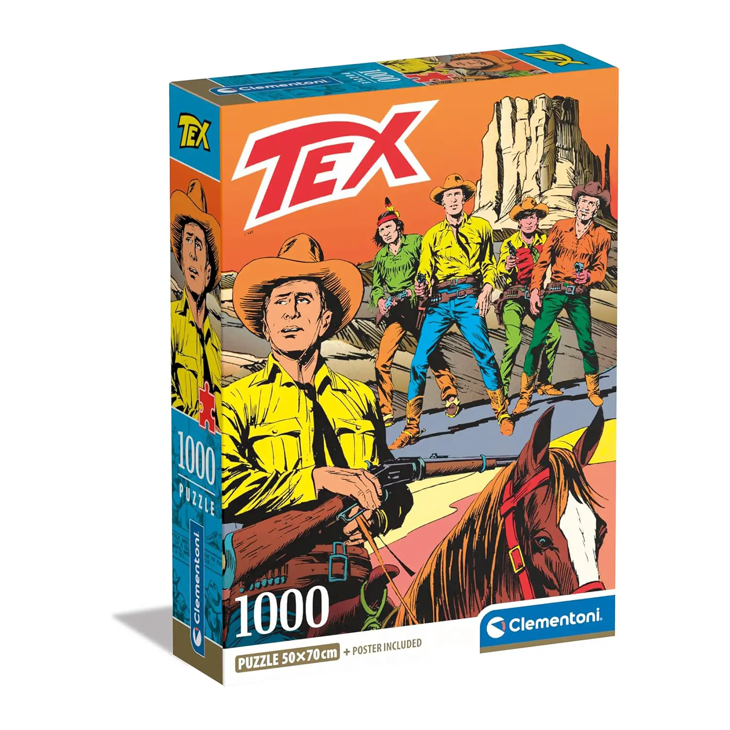 Puzzle 1000 Pezzi HQC Tex Compact - puzzle adulti