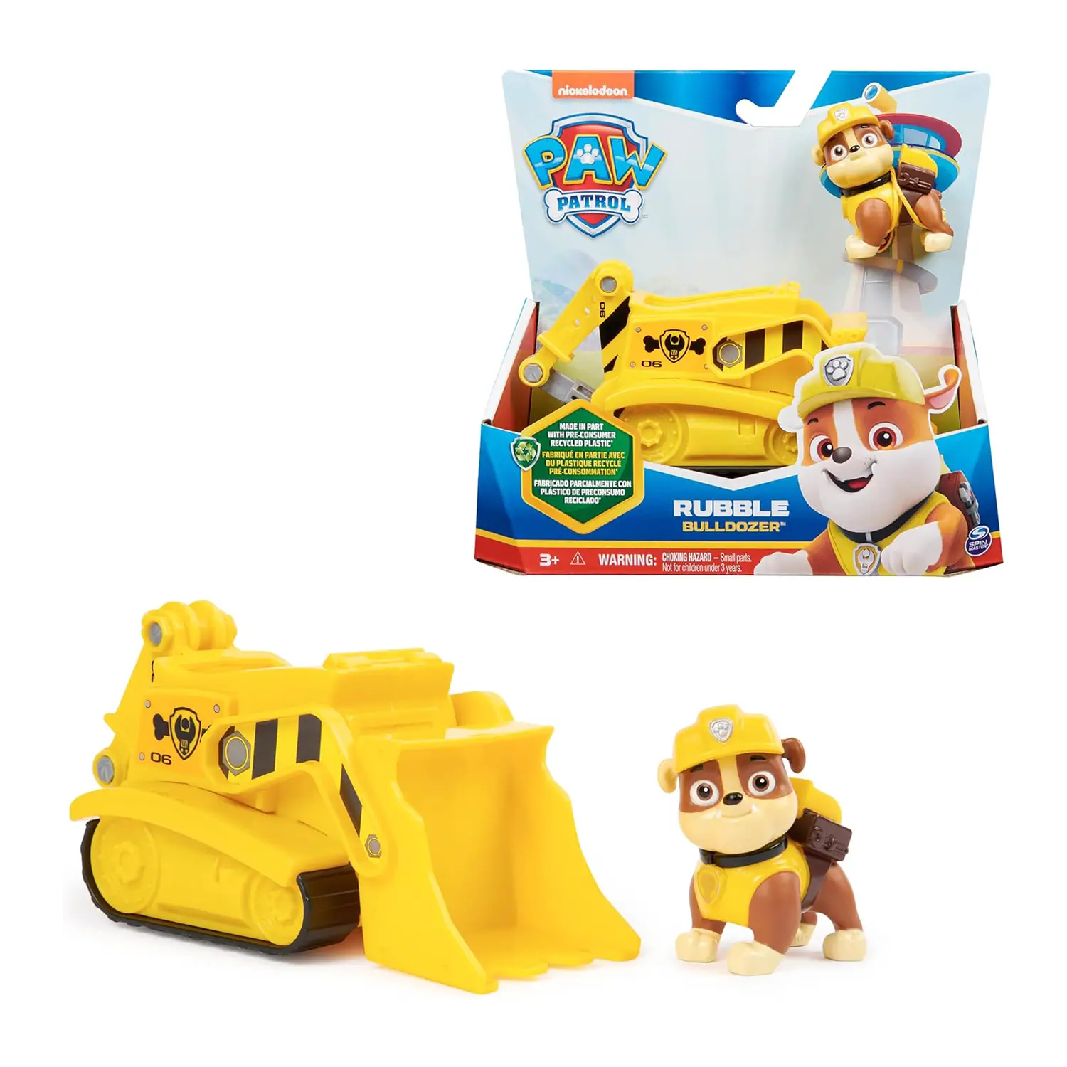 Paw Patrol Veicolo Base Rubble - action figures ed accessori