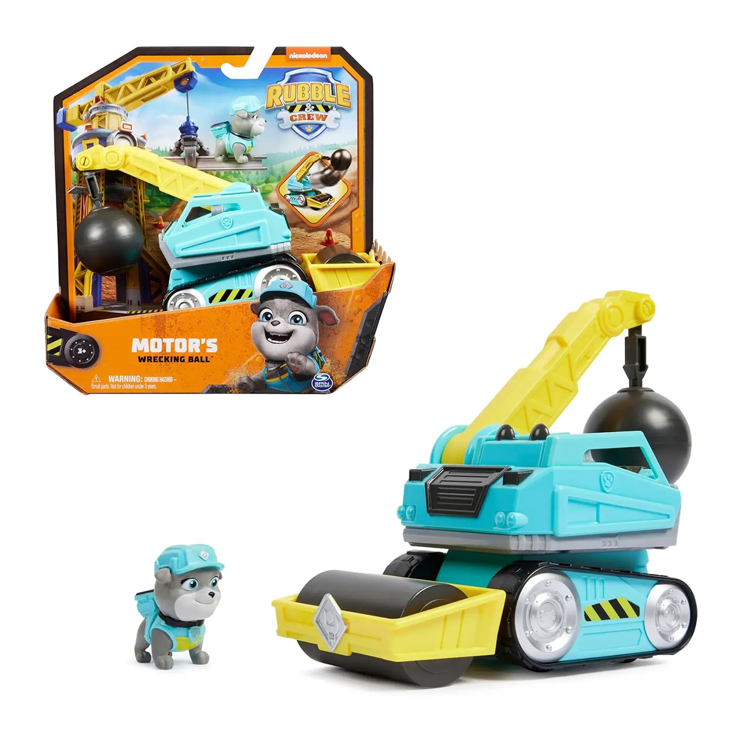Rubble & Crew Veicolo Deluxe di Motor - action figures ed accessori