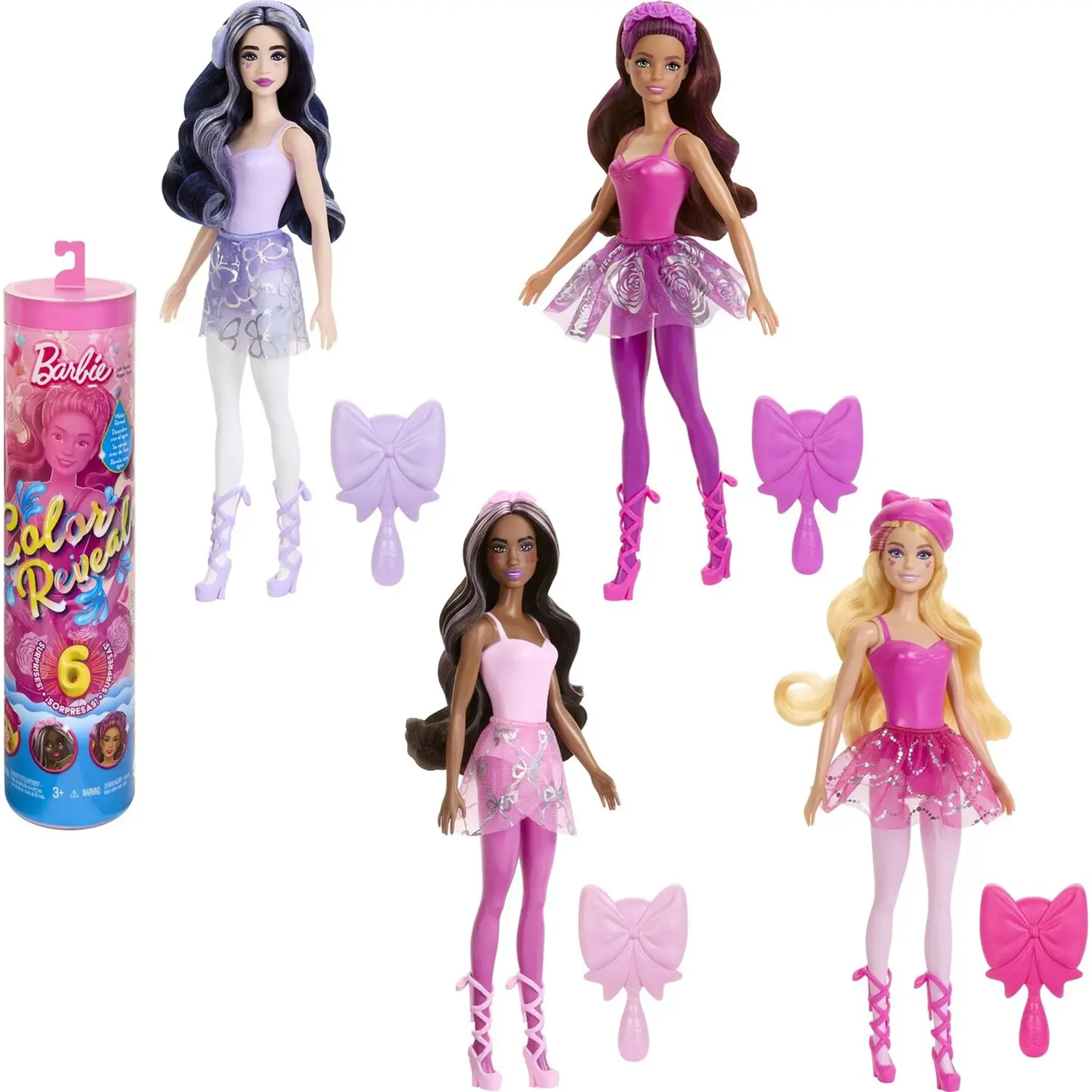 Barbie Color Reveal Ballerine Assortite - collezionabili bambina