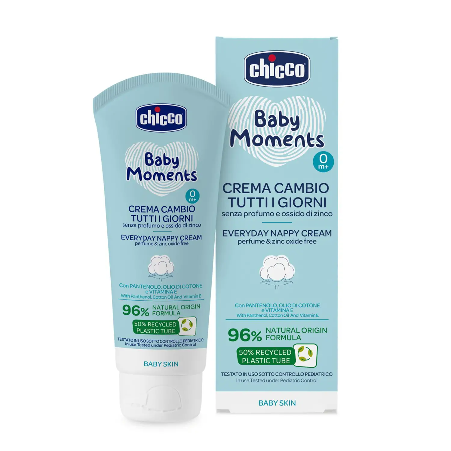 Baby Moments Pasta Cambio 100ml - Crema Pannolini - cosmesi e igiene