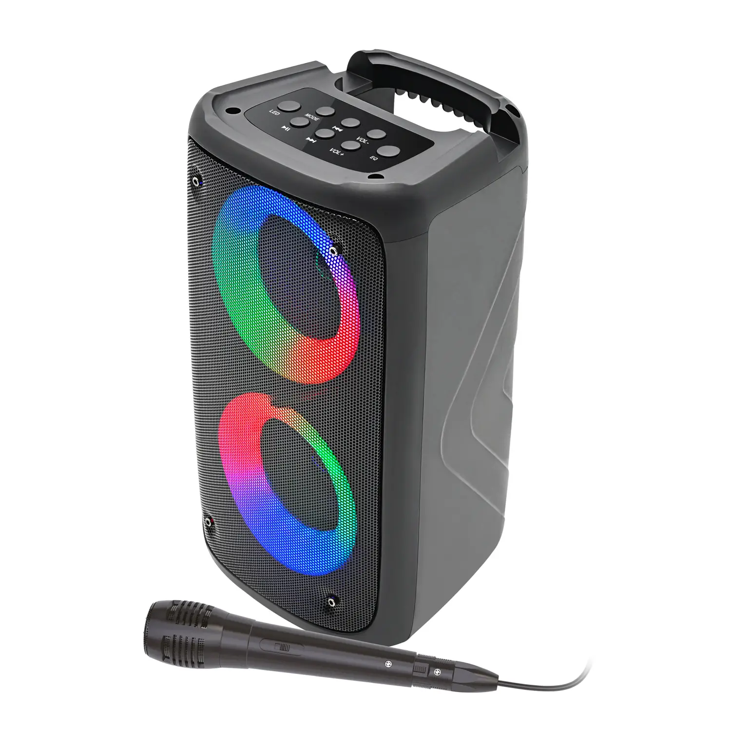 Cassa Portatile Double Go Diffusore Audio Ricaricabile Bluetooth MP3 con Microfono - Sistemi audio