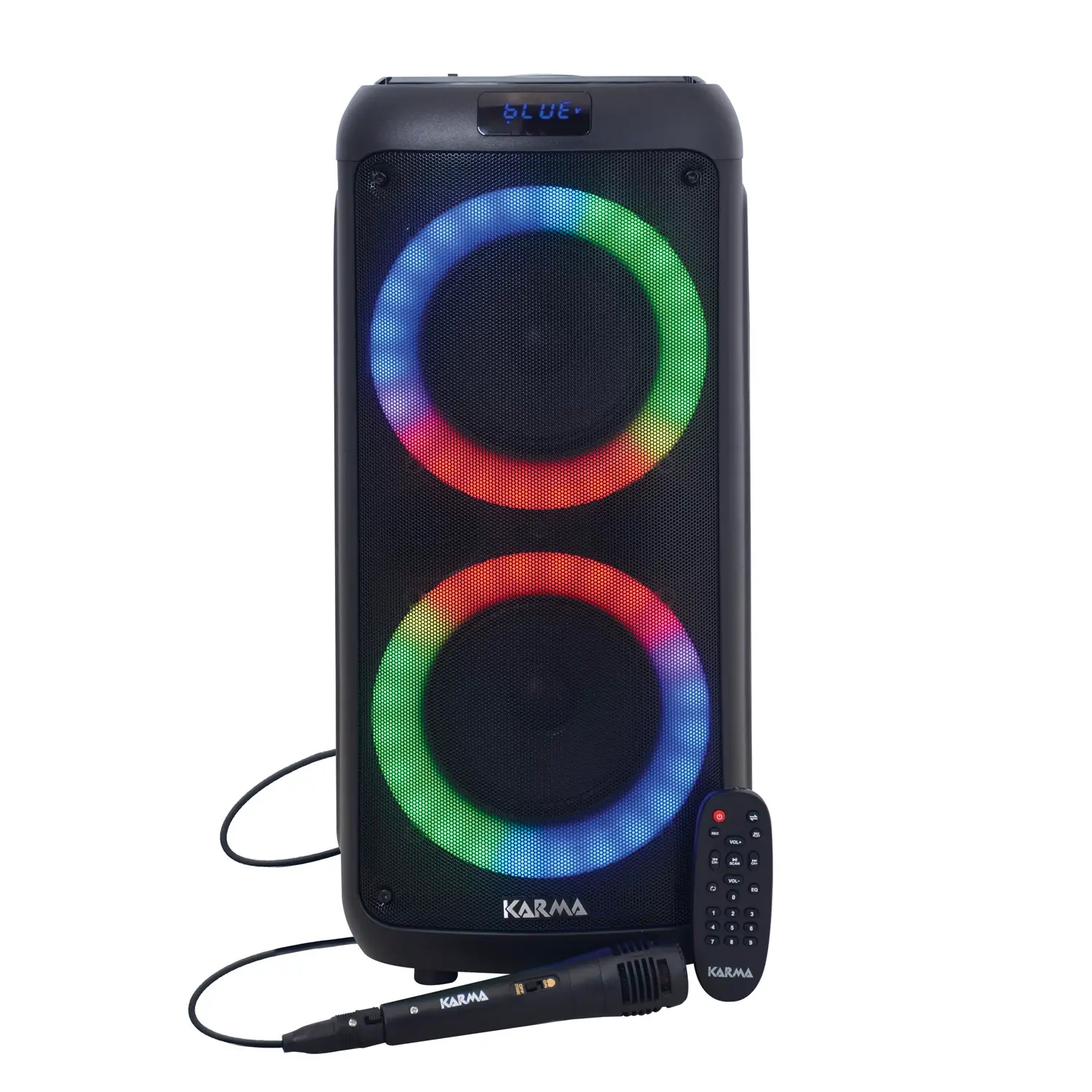 Cassa Speaker per Karaoke Portatile Altoparlante Bluetooth con Microfono - Sistemi audio