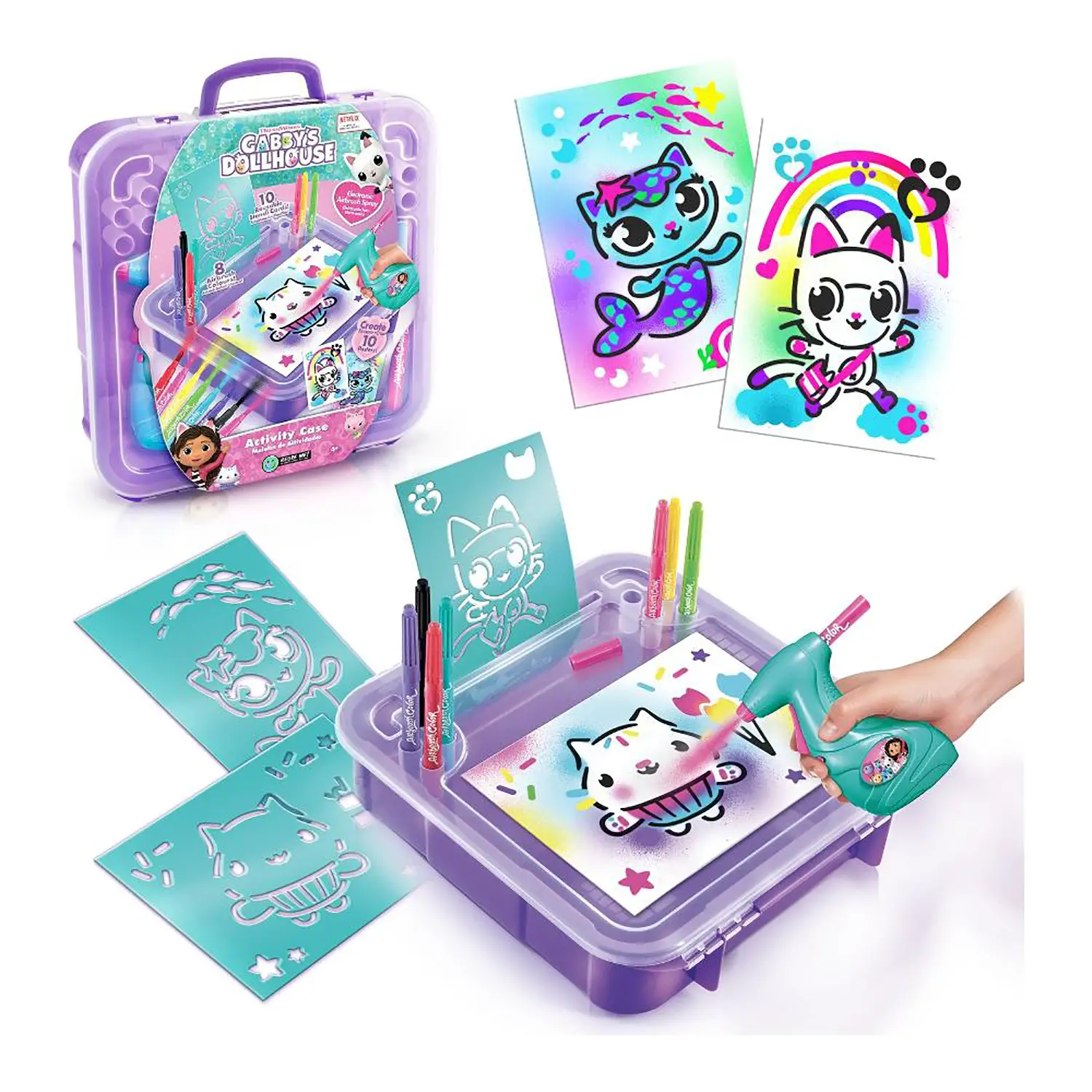 Gabby Dollhouse Valigetta Airbrush Art - collezionabili bambina