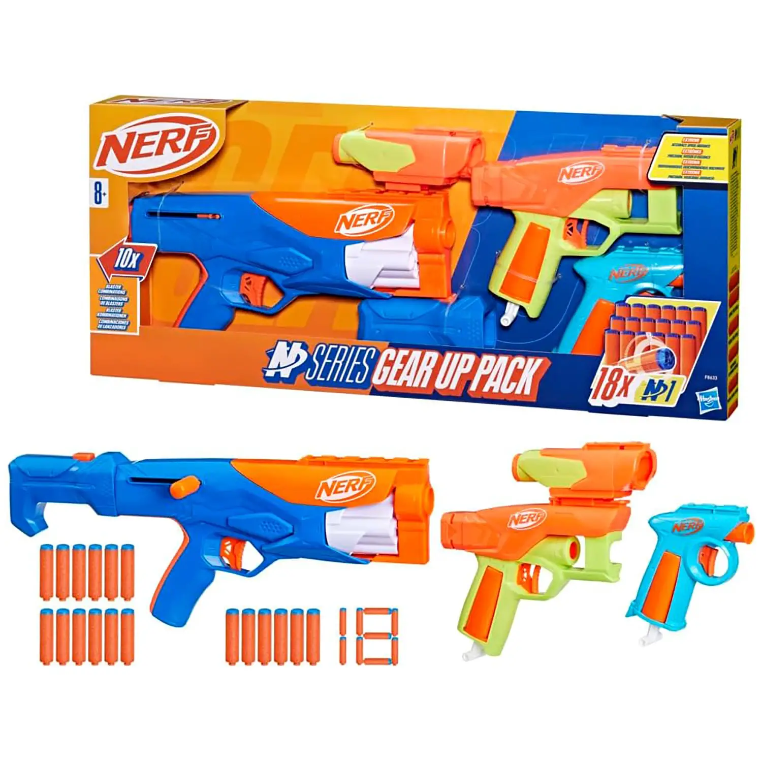 Nerf N-series Gear Up Pack - Ora a un Prezzo Super Scontato! - armi soldatini
