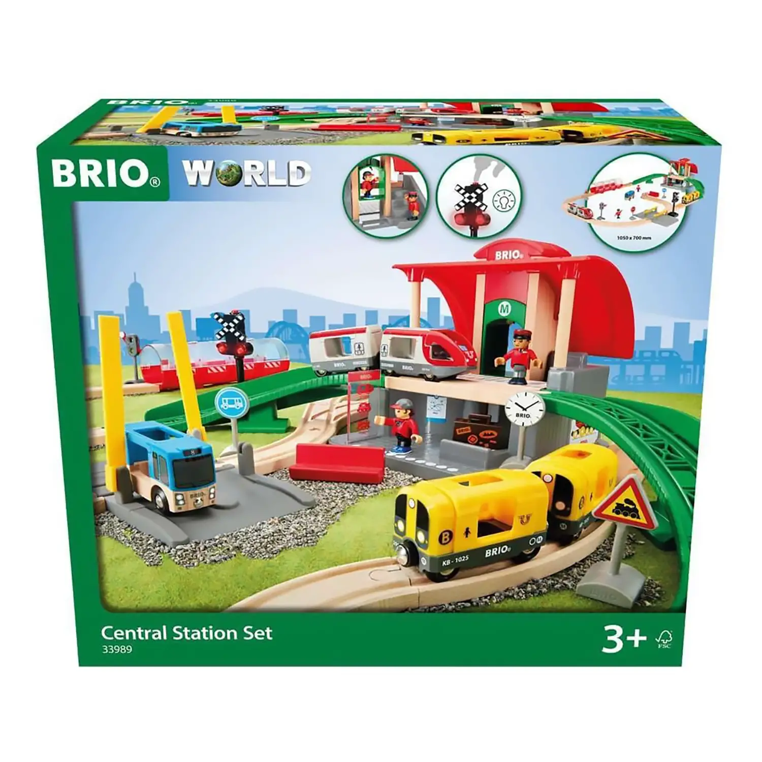 Brio Set Stazione Centrale - Costruzioni in legno