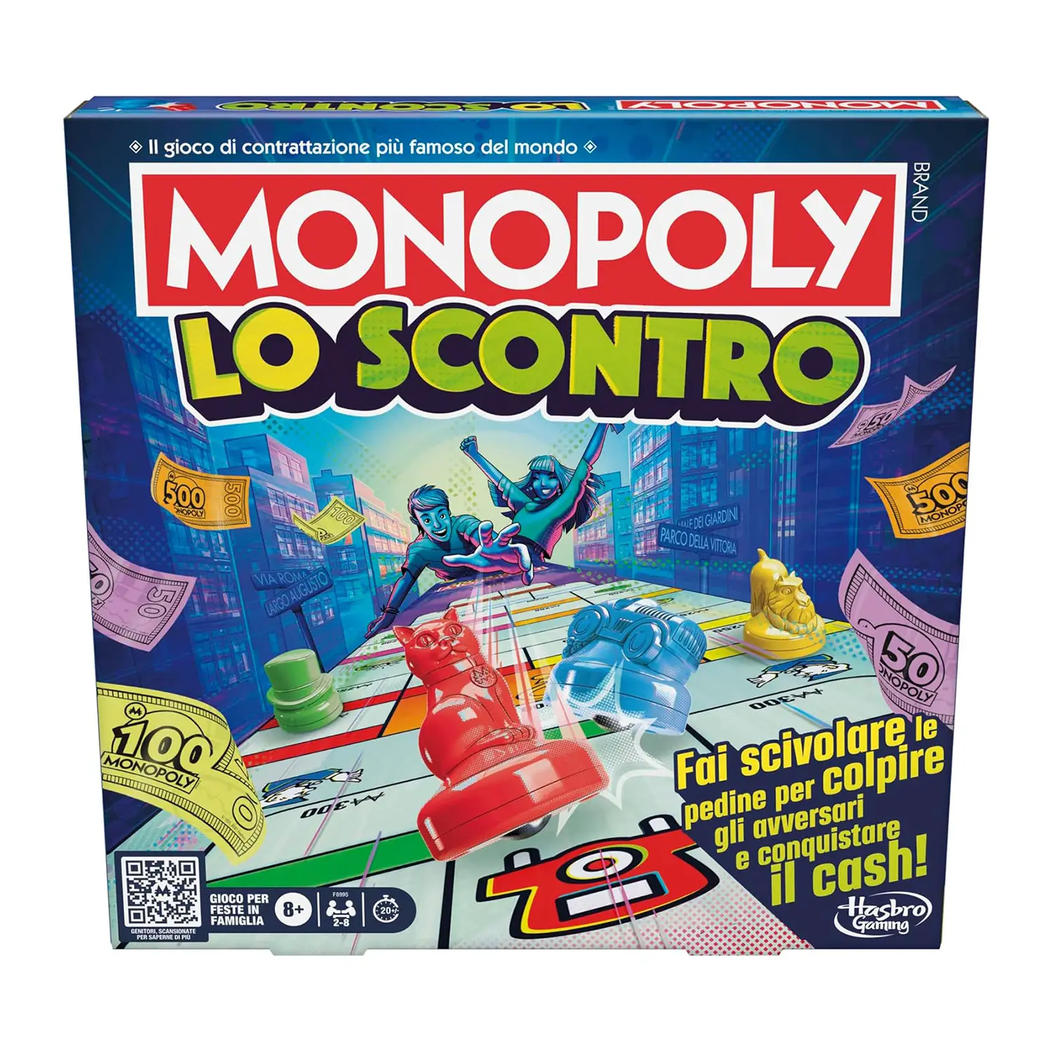 Monopoly Lo Scontro, gioco da tavolo per feste in famiglia - Ora a un Prezzo Super Scontato! - Giochi di società