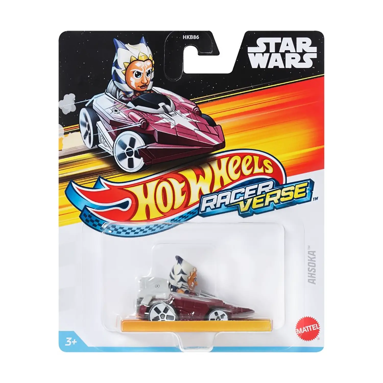 Hot Wheels RacerVerse Ahsoka Tano - modellini