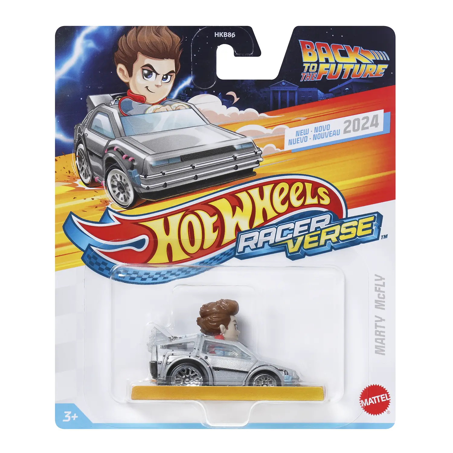 Hot Wheels RacerVerse Marty Mcfly HRT37 - modellini