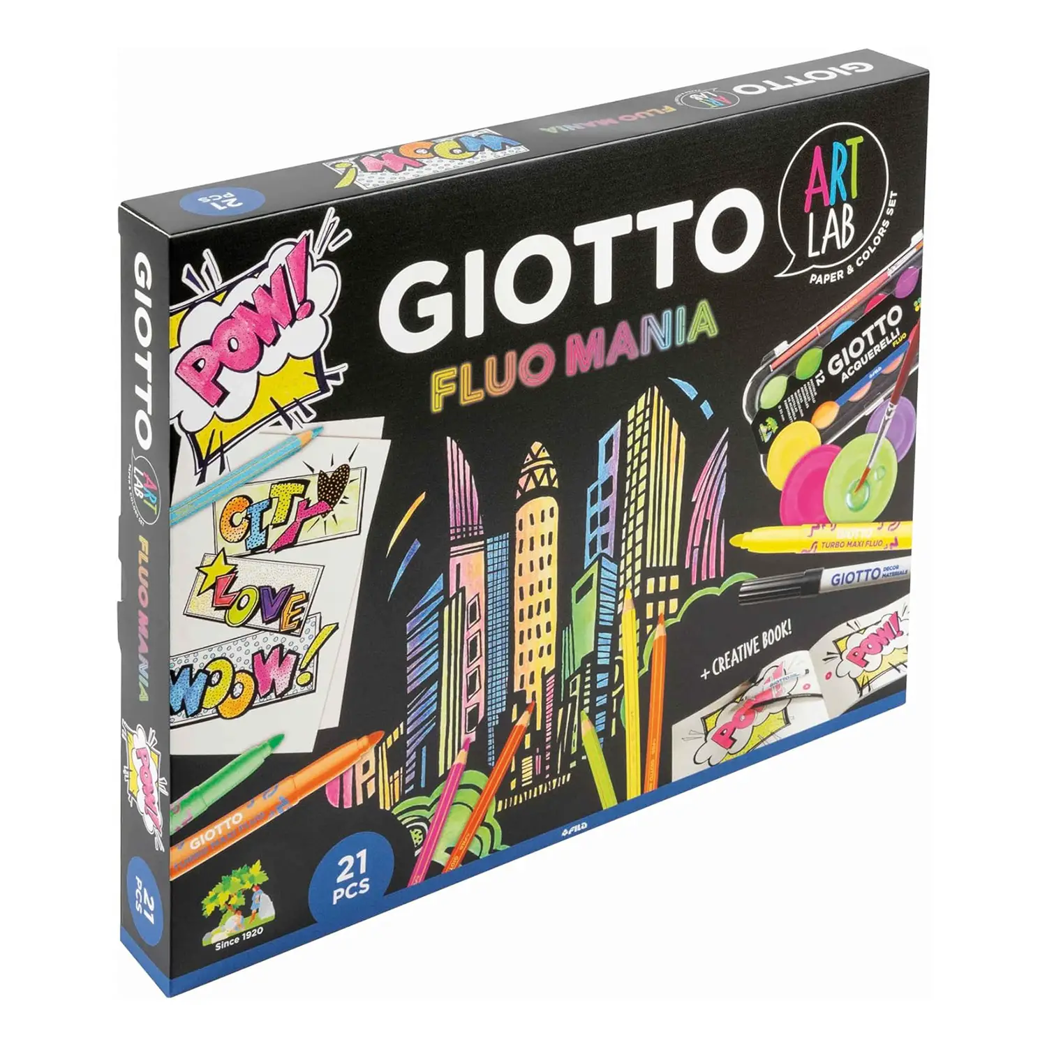 Giotto Art Lab Fluo Mania - creatività