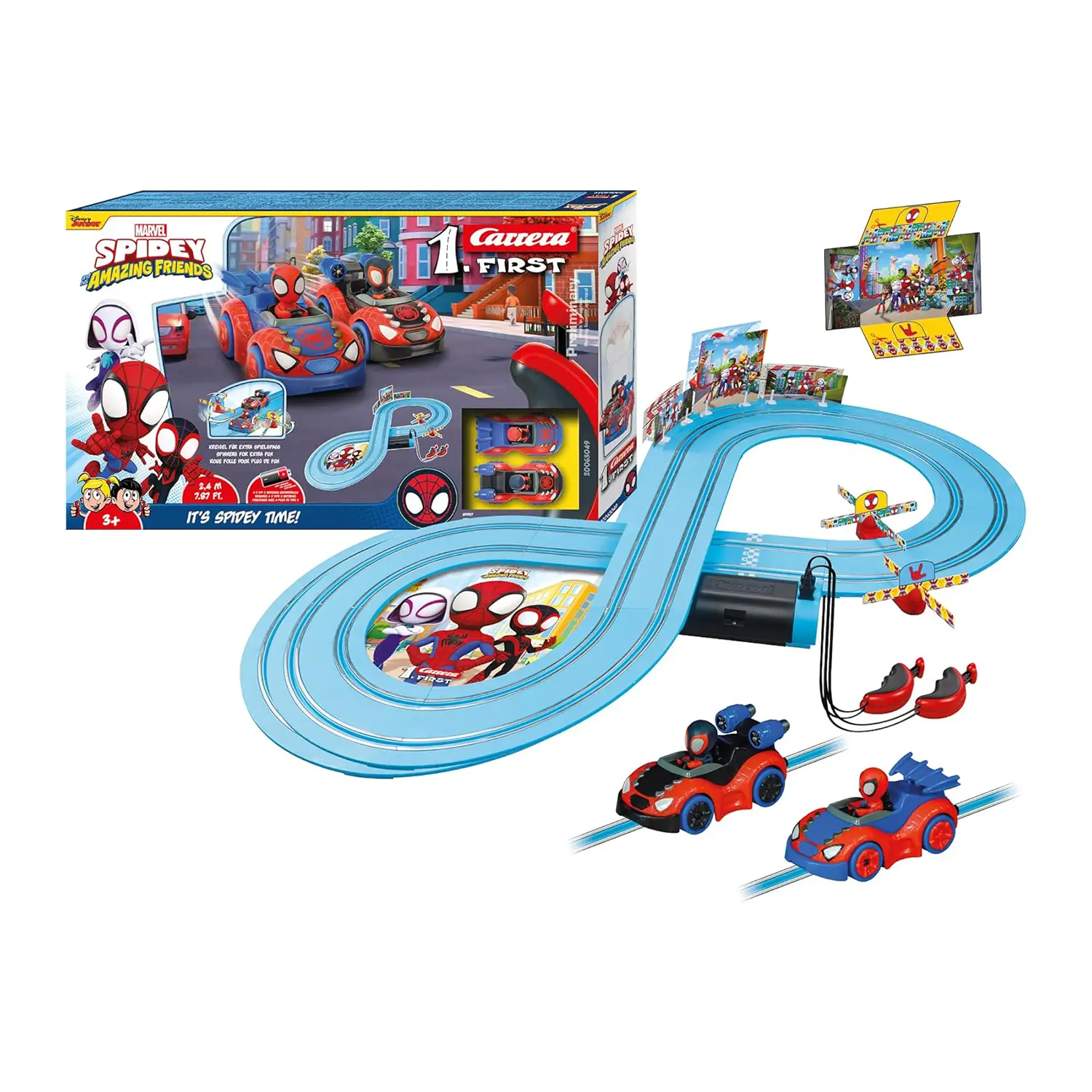 Pista Spidey - It's Spidey Time! Carrera 1 First - Veicoli, garage e piste