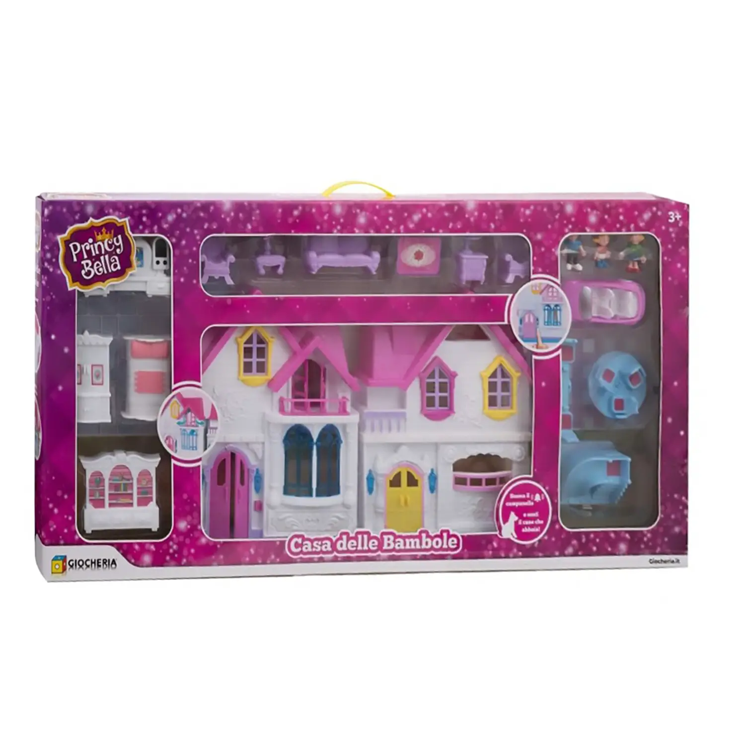 Princy Bella Casa Delle Bambole - play set e accessori bambole