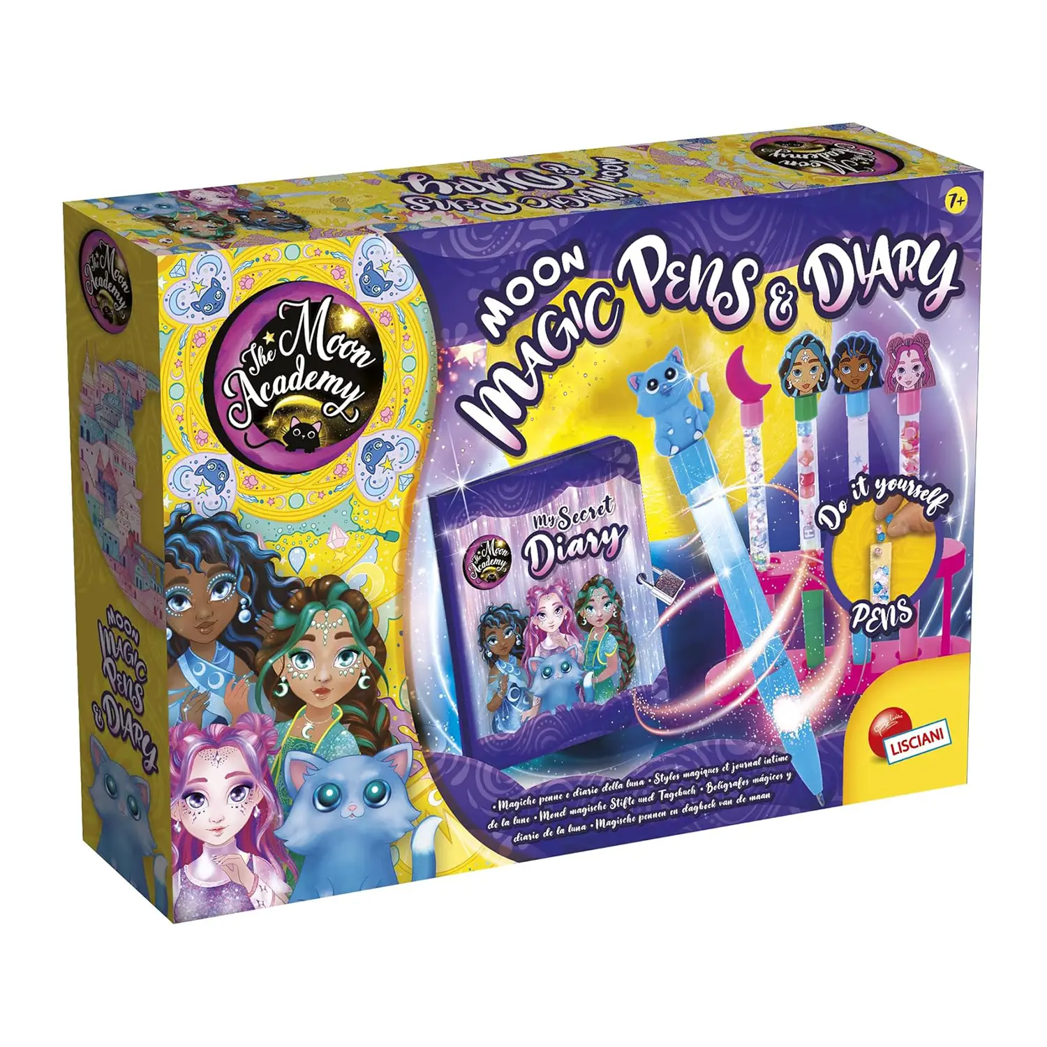 The Moon Academy Moon Magic Pens & Diary - creatività