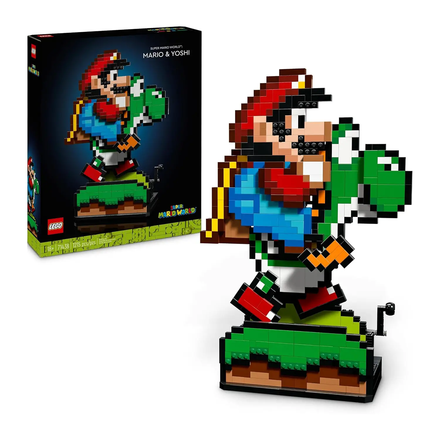 Lego Super Mario - Super Mario World : Mario e Yoshi 71438 - lego