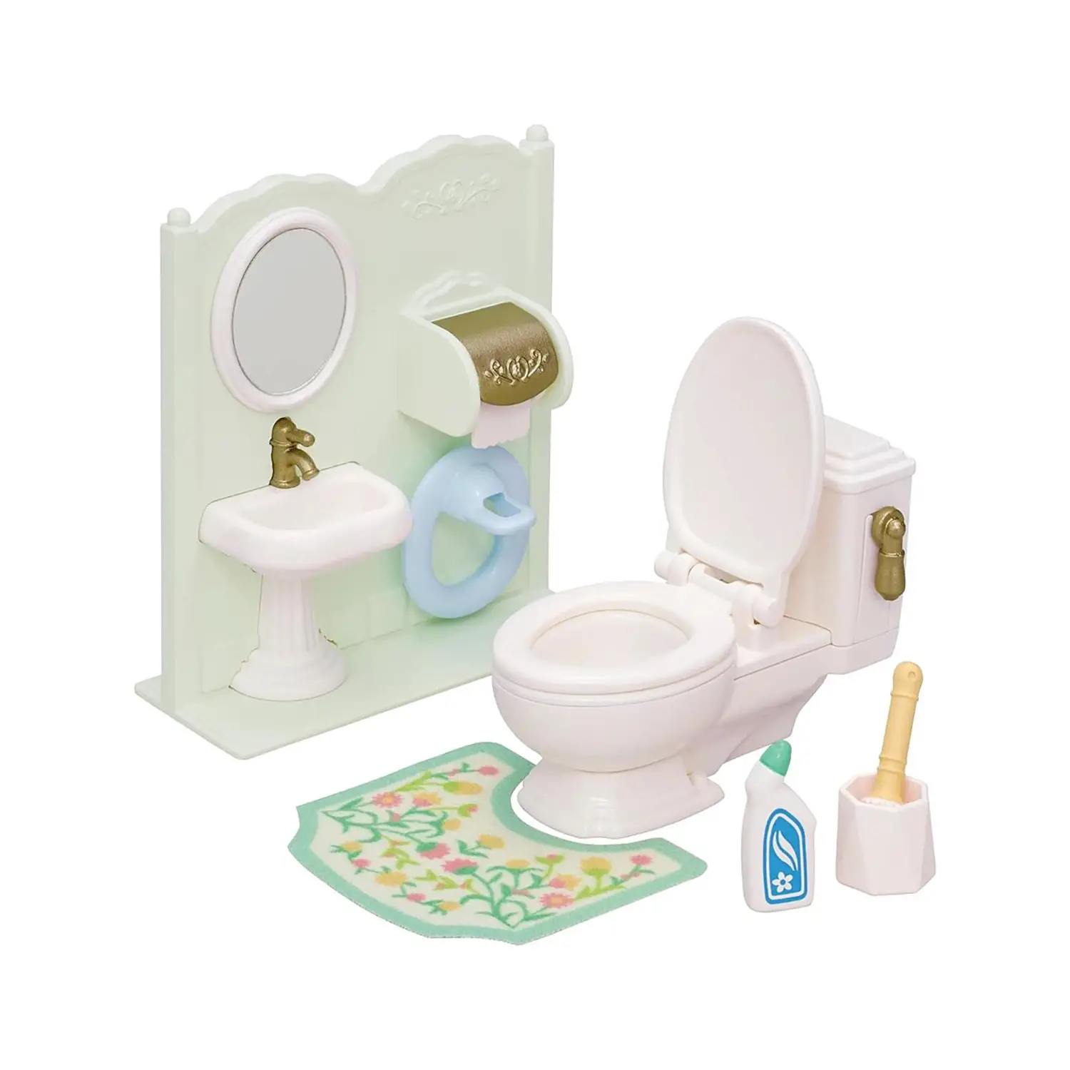 Toilet Set Sylvanian Families - play set e accessori bambole