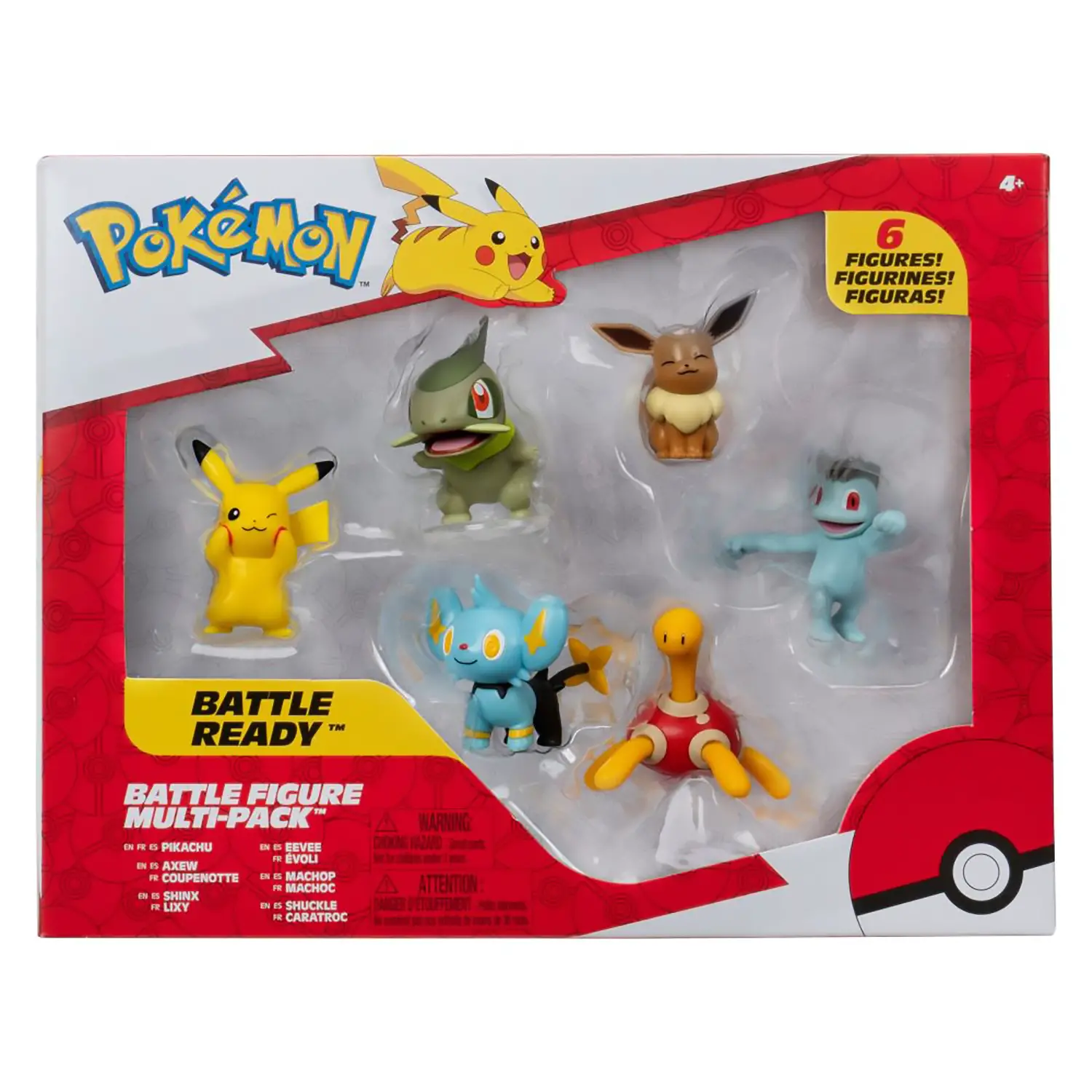 Pokémon Set 6 Personaggi Serie 5 - action figures ed accessori