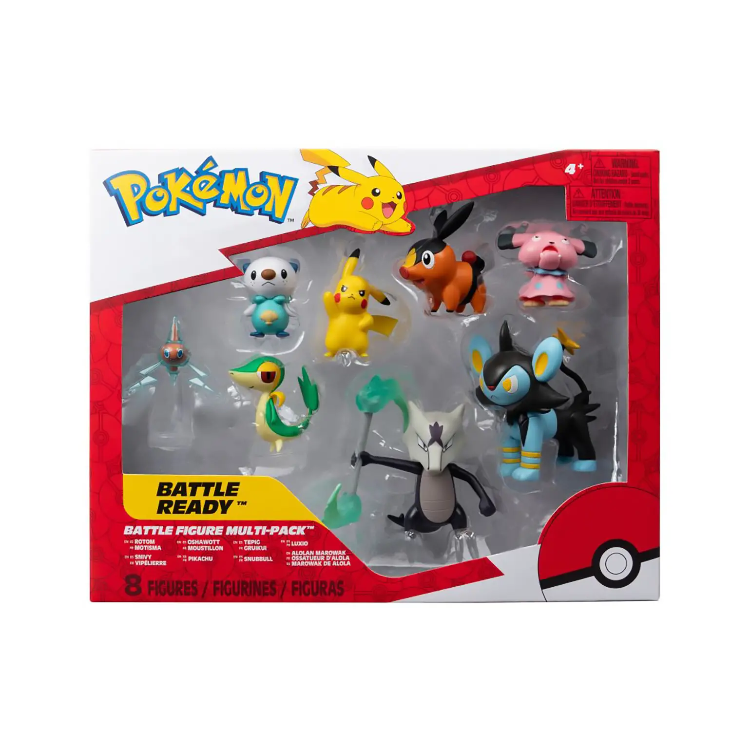 Pokémon Set 8 Personaggi Serie 4 • PK070400 - action figures ed accessori