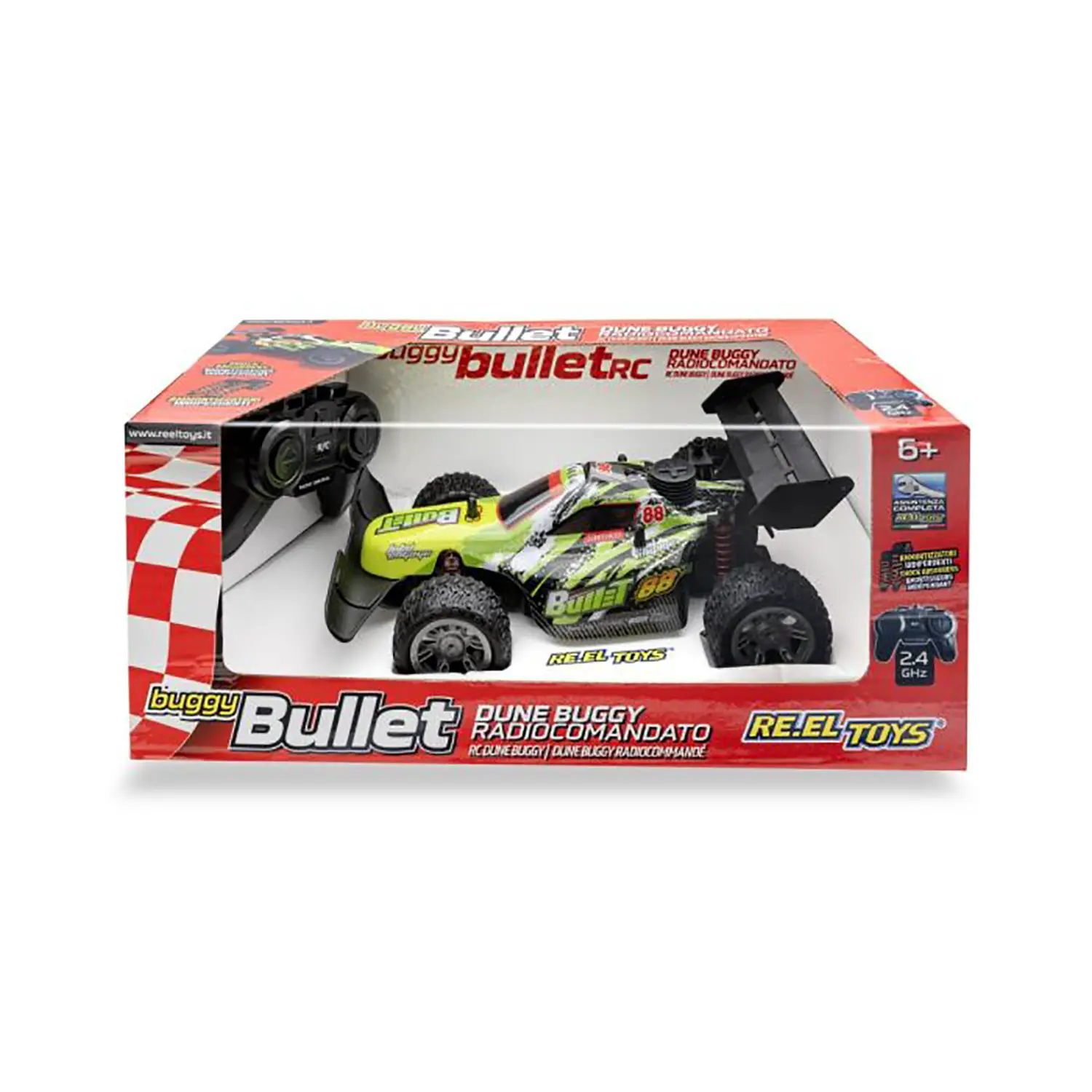 Auto 1:16 Buggy Bullet 2.4 Ghz Radiocomandata - radiocomandi