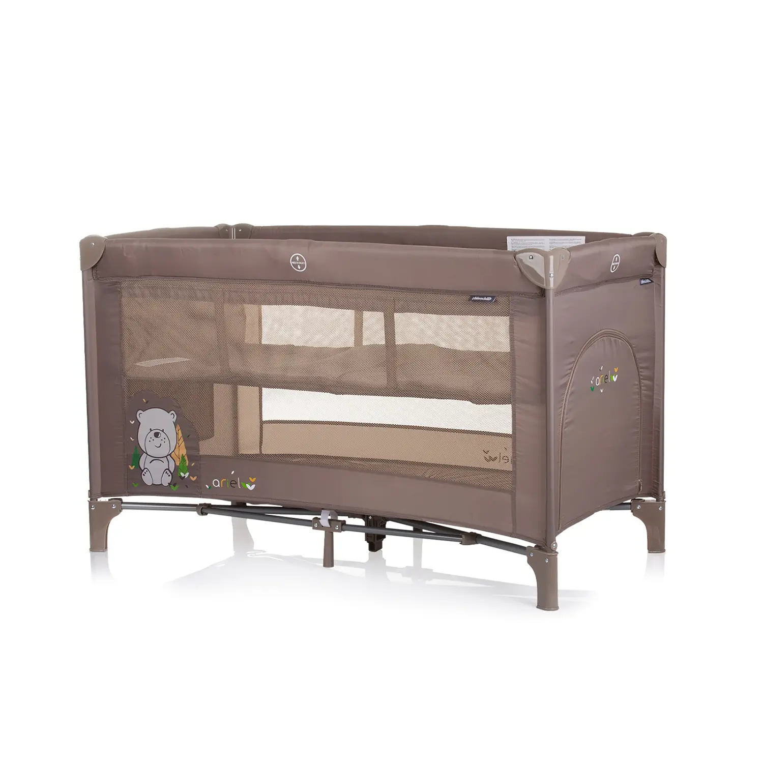 Lettino Campeggio Ariel Beige - lettini da viaggio