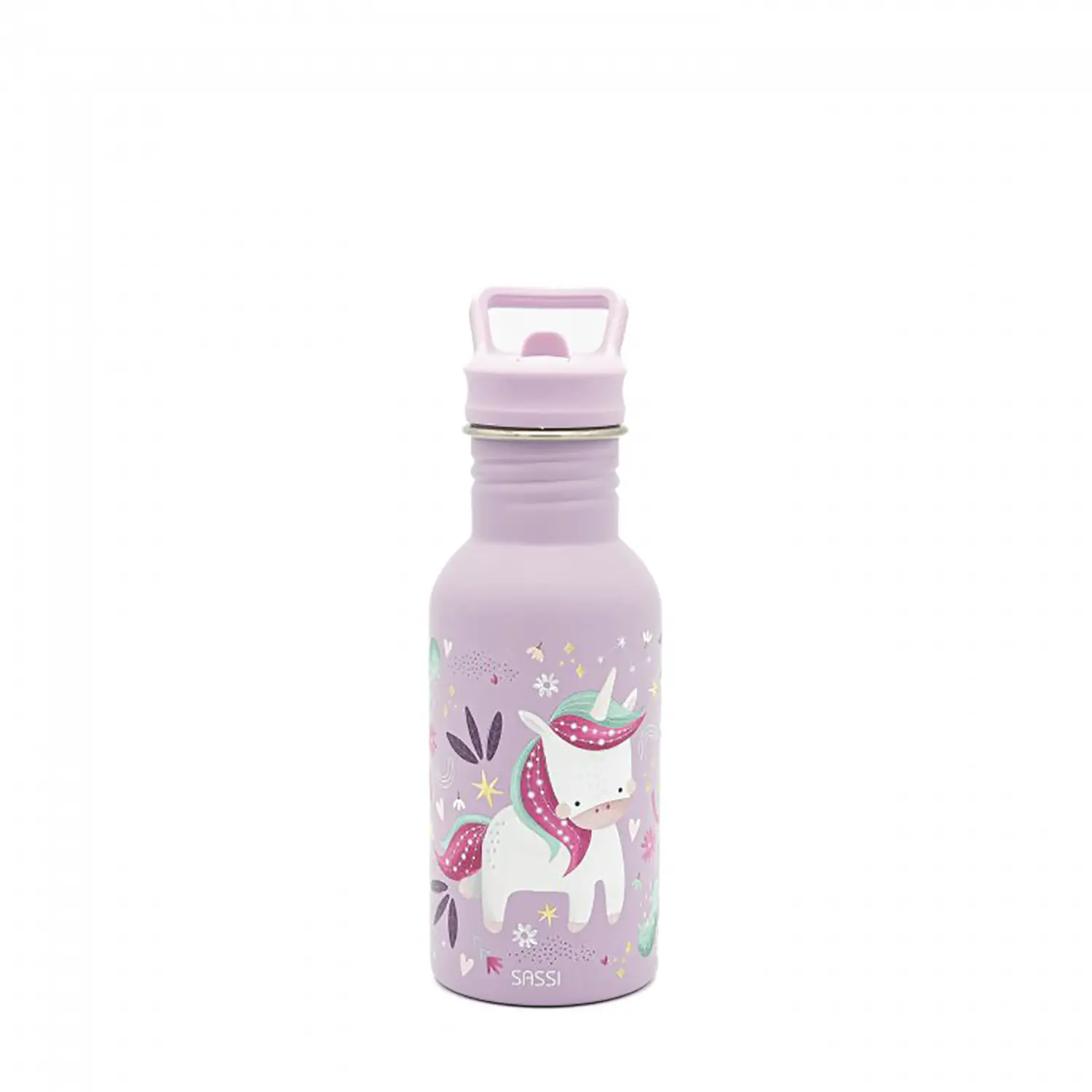 Borraccia In Acciaio Inox Da 500 Ml - Unicorno Sparkly - borracce
