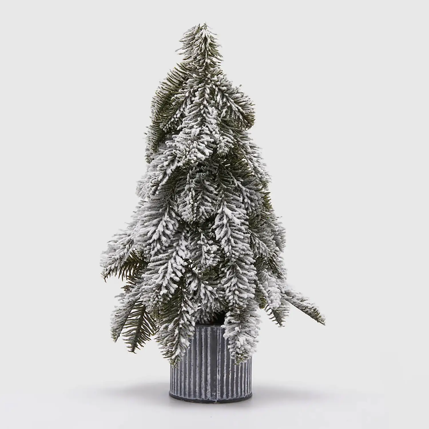 Pinetto Innevato Con Vaso h 50 Cm - addobbi casa