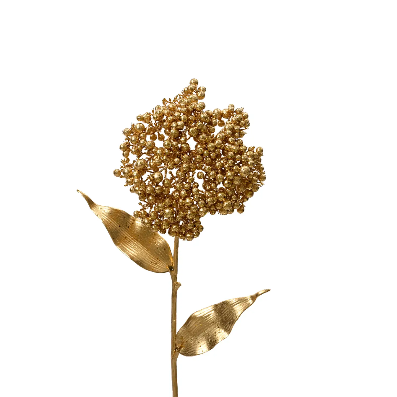 Stelo Decorativo Allium in Plastica Oro - addobbi casa
