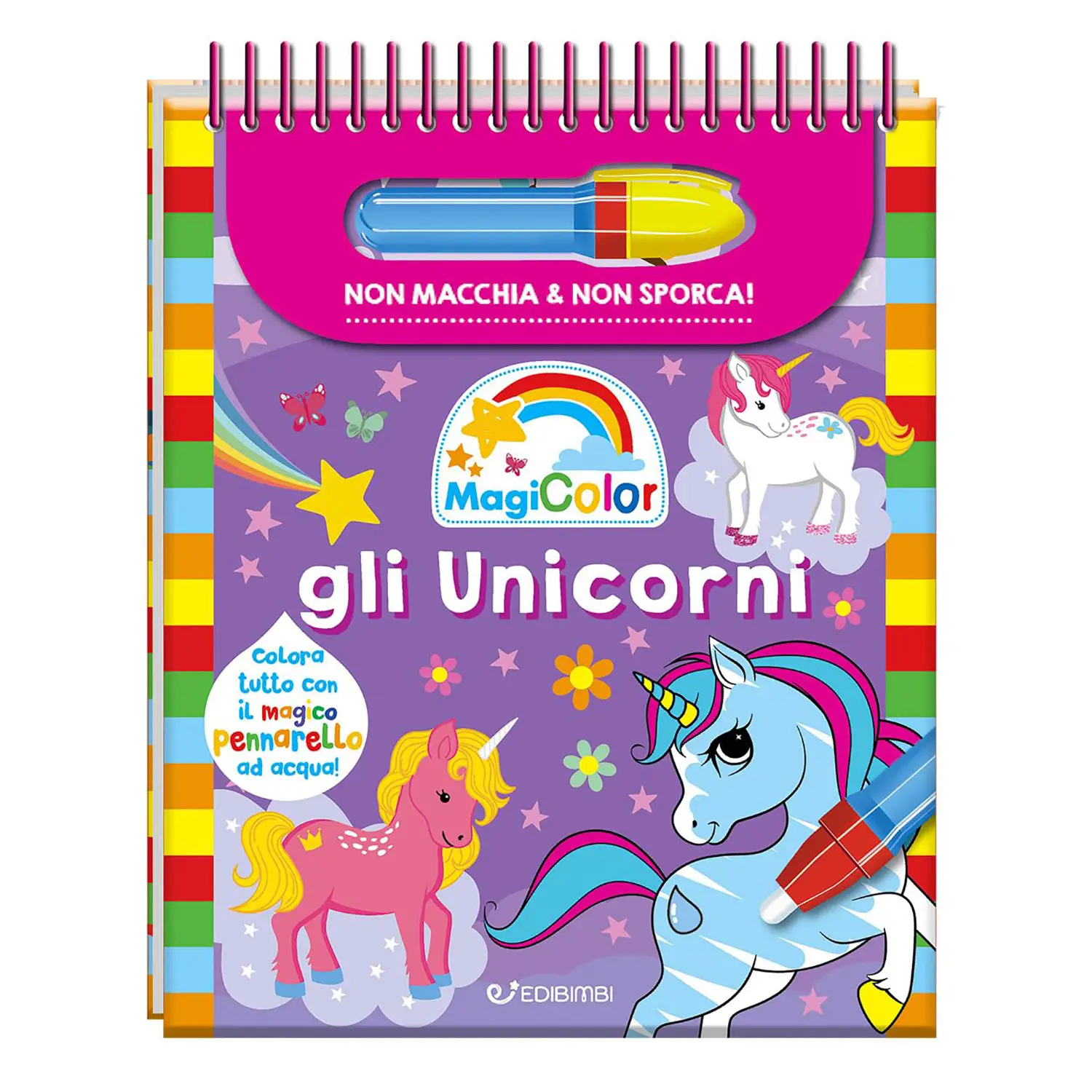 Libro Magicolor- Unicorni - Prima biblioteca