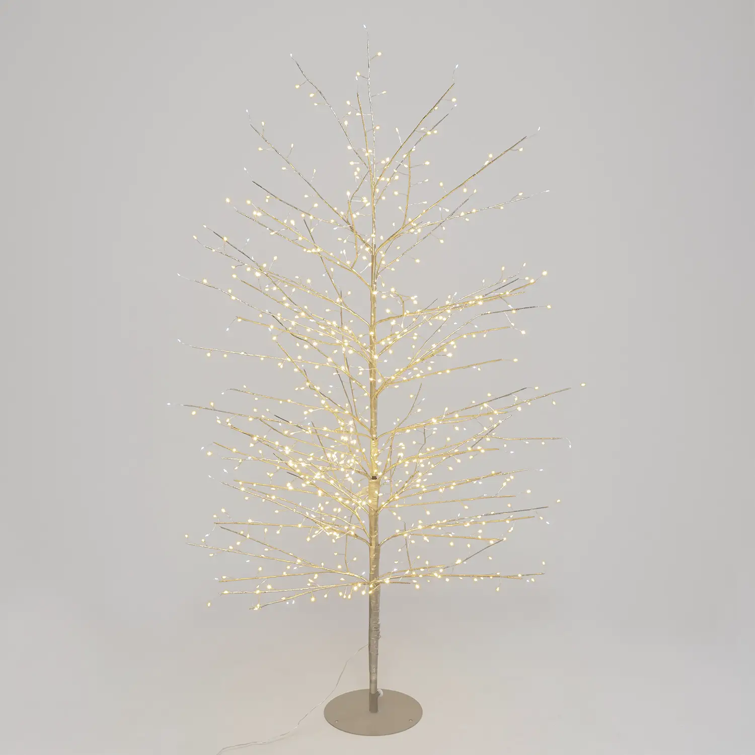 Albero Ramo Tiglio Champagne H170 cm con 784 MicroLED FlashLED - alberi led di design