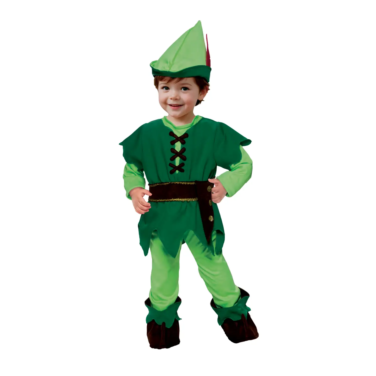 Costume Piccolo Folletto Baby - Taglia 1/2 Anni - abiti bambino e bambina