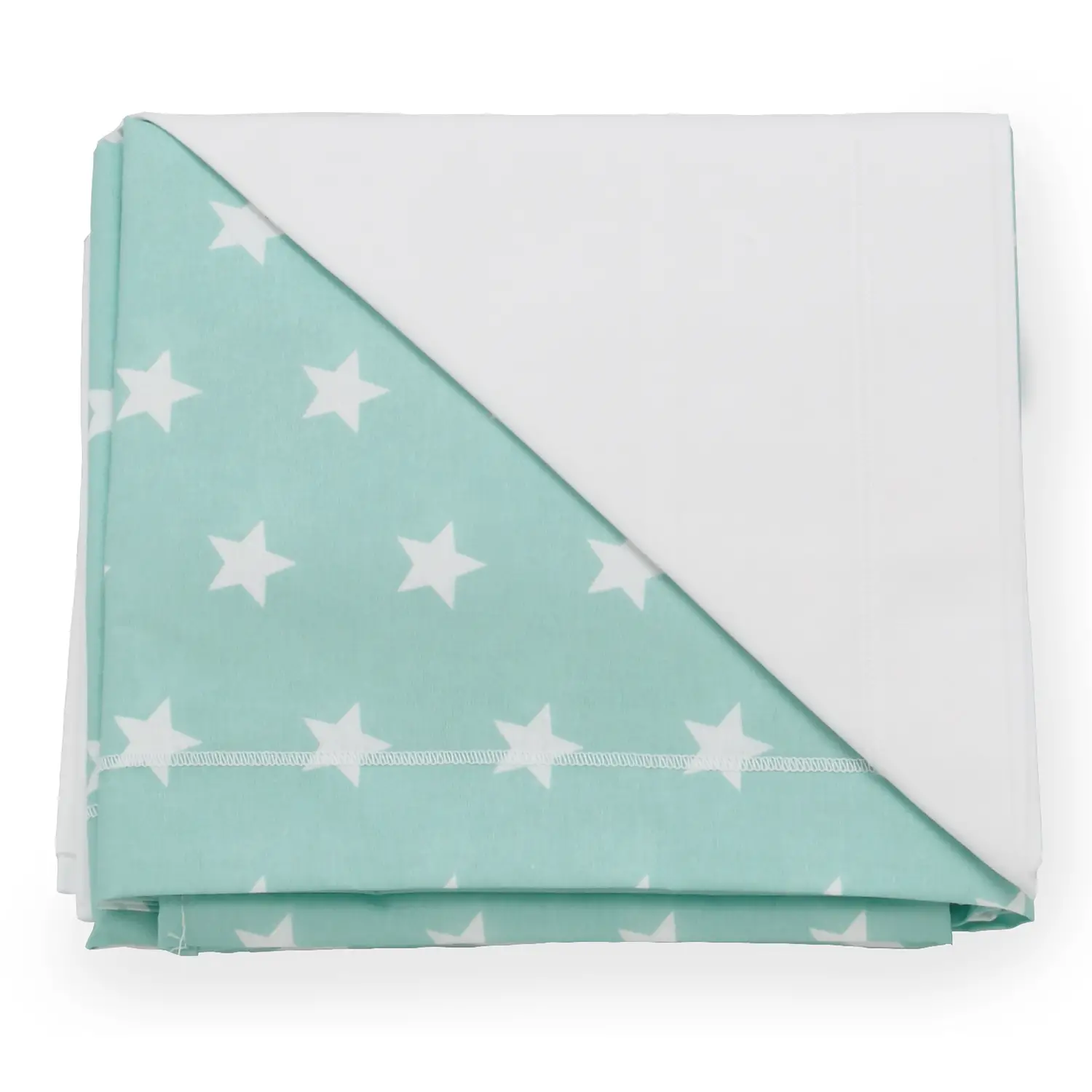 Infinito Set Lenzuola Culla 3 Pezzi Starlette Menta Italbaby - lenzuolini