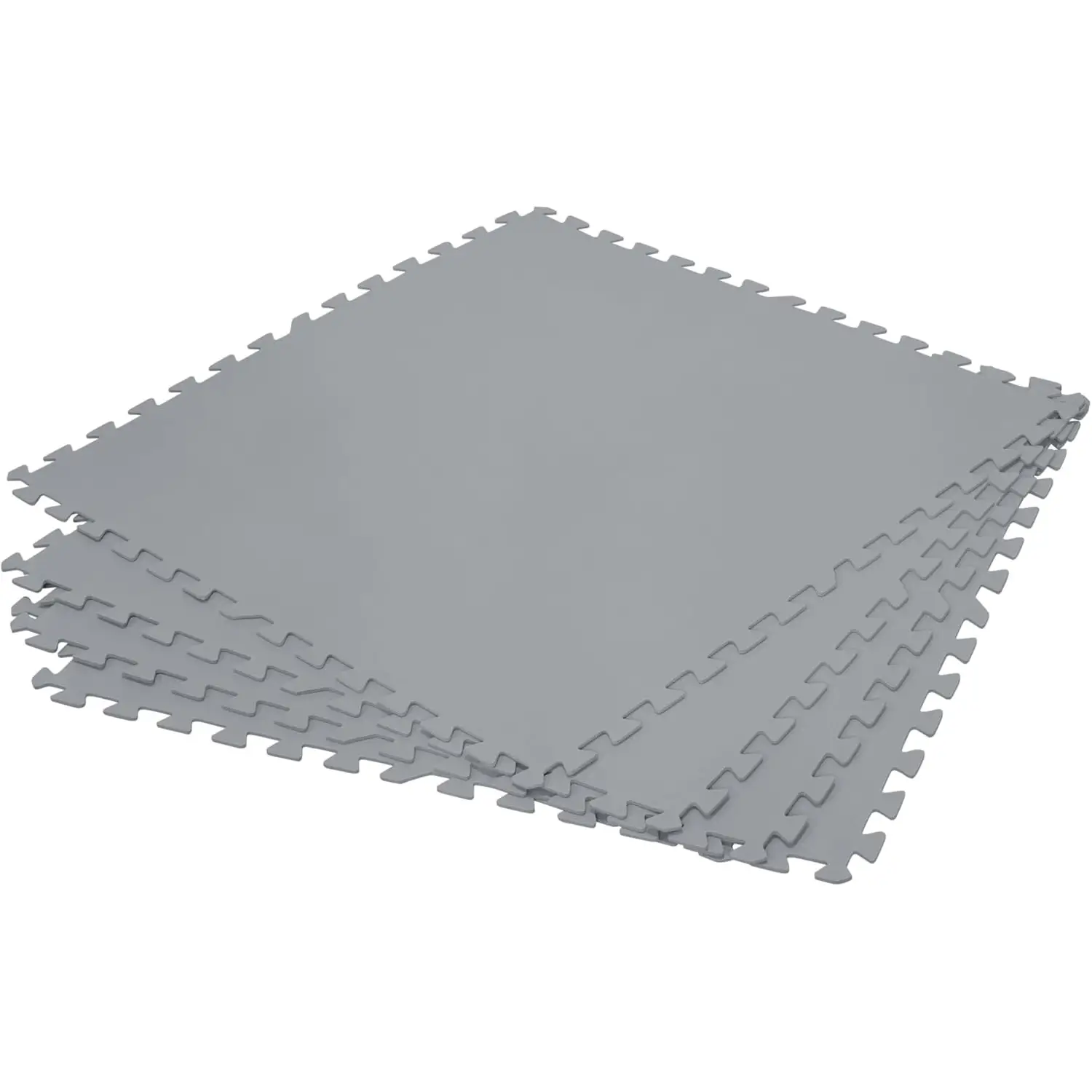 Tappetino Base Polietilene Morbido, Cm. 78x78, Colore Grigio - accessori