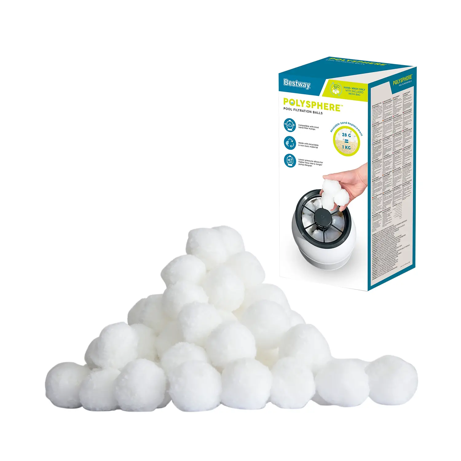 Sfere per Filtrazione Polysphere 500g - accessori