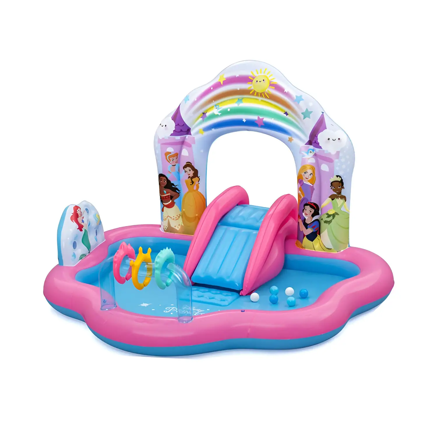 Play Center Palazzo Incantato Principesse Disney 2,21x1,93x1,40 - estivo mare