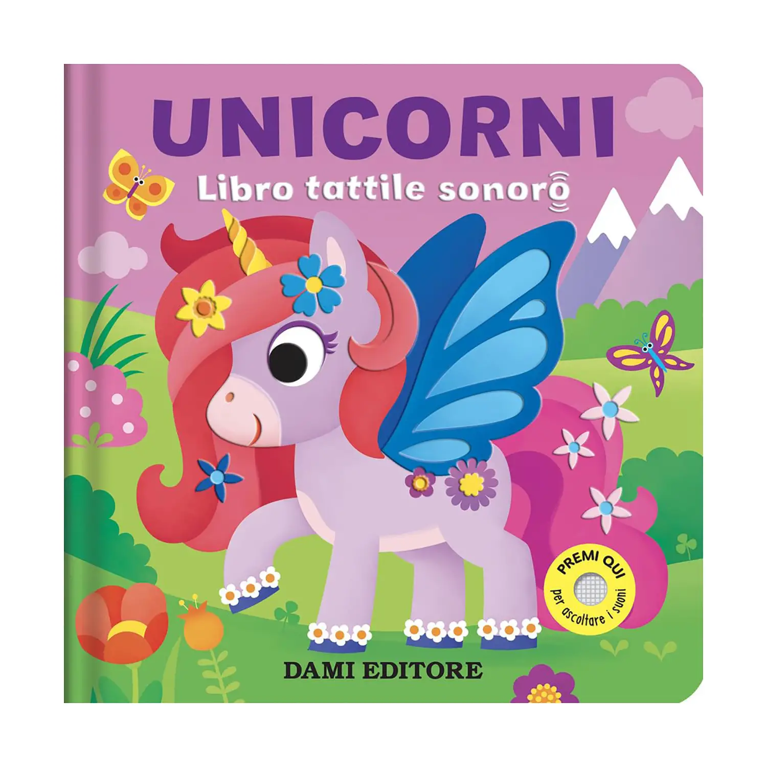 Libro Tattile Sonoro - Unicorni - Prima biblioteca