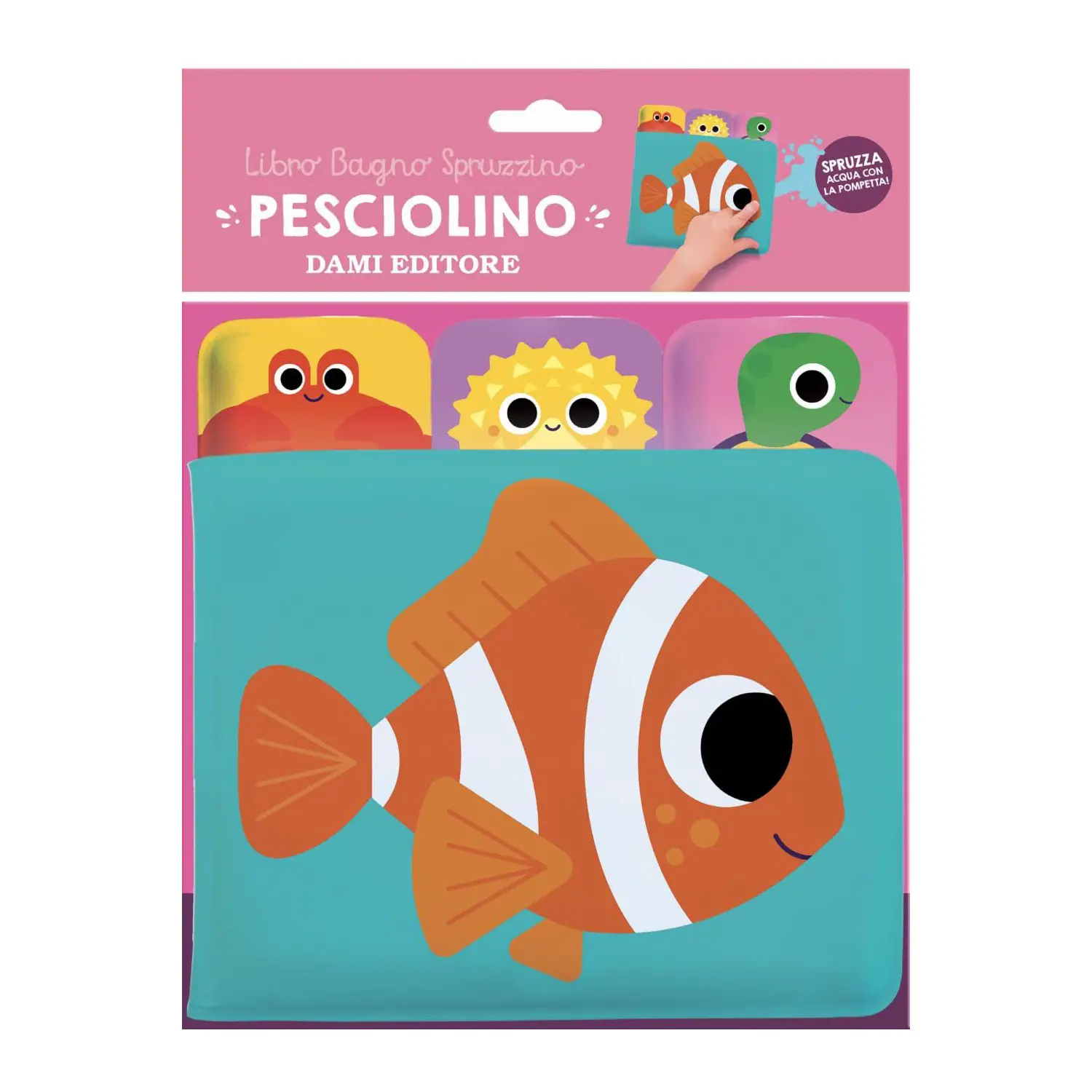 Pesciolino - Libro Bagno Spruzzino - Prima biblioteca