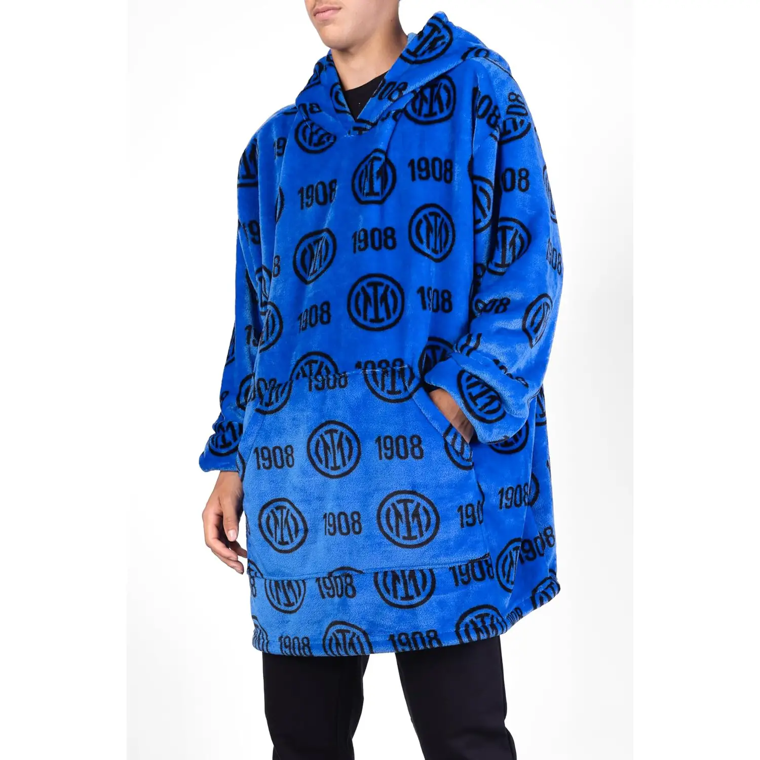 Plaid Poncho Con Maniche Inter - biancheria casa