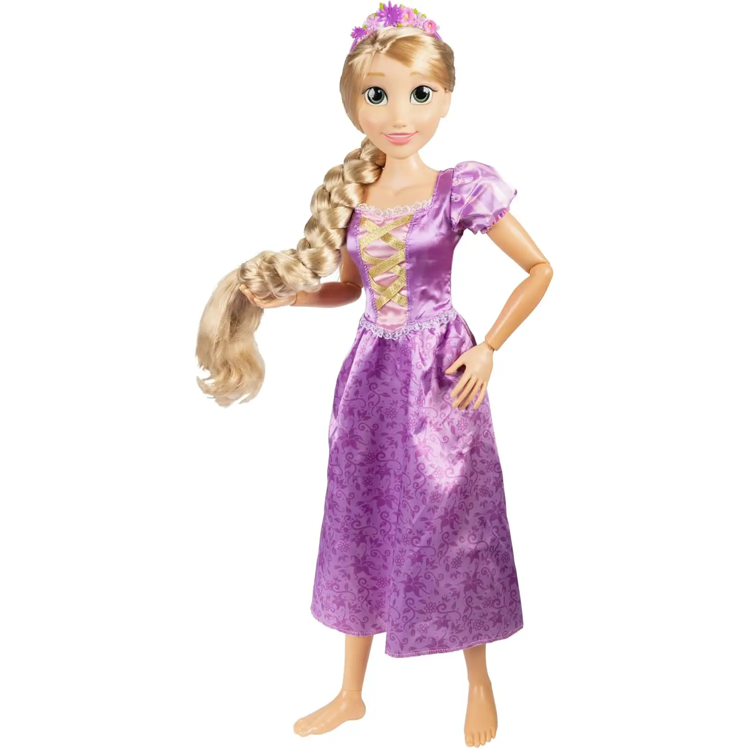 Disney Princess Rapunzel Bambola 80cm Articolata - collezionabili bambina