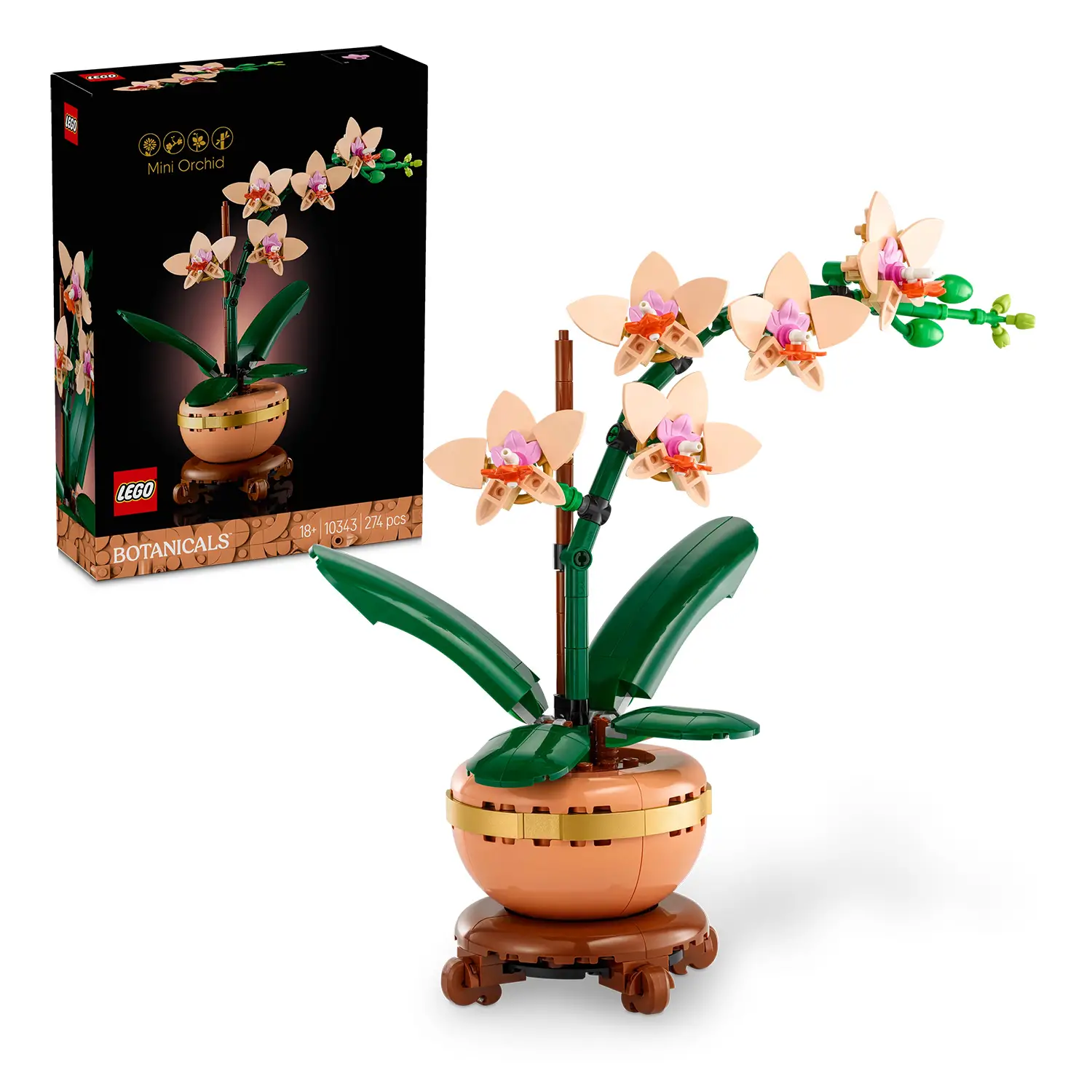Lego Botanicals Mini-orchidea 10343 - lego