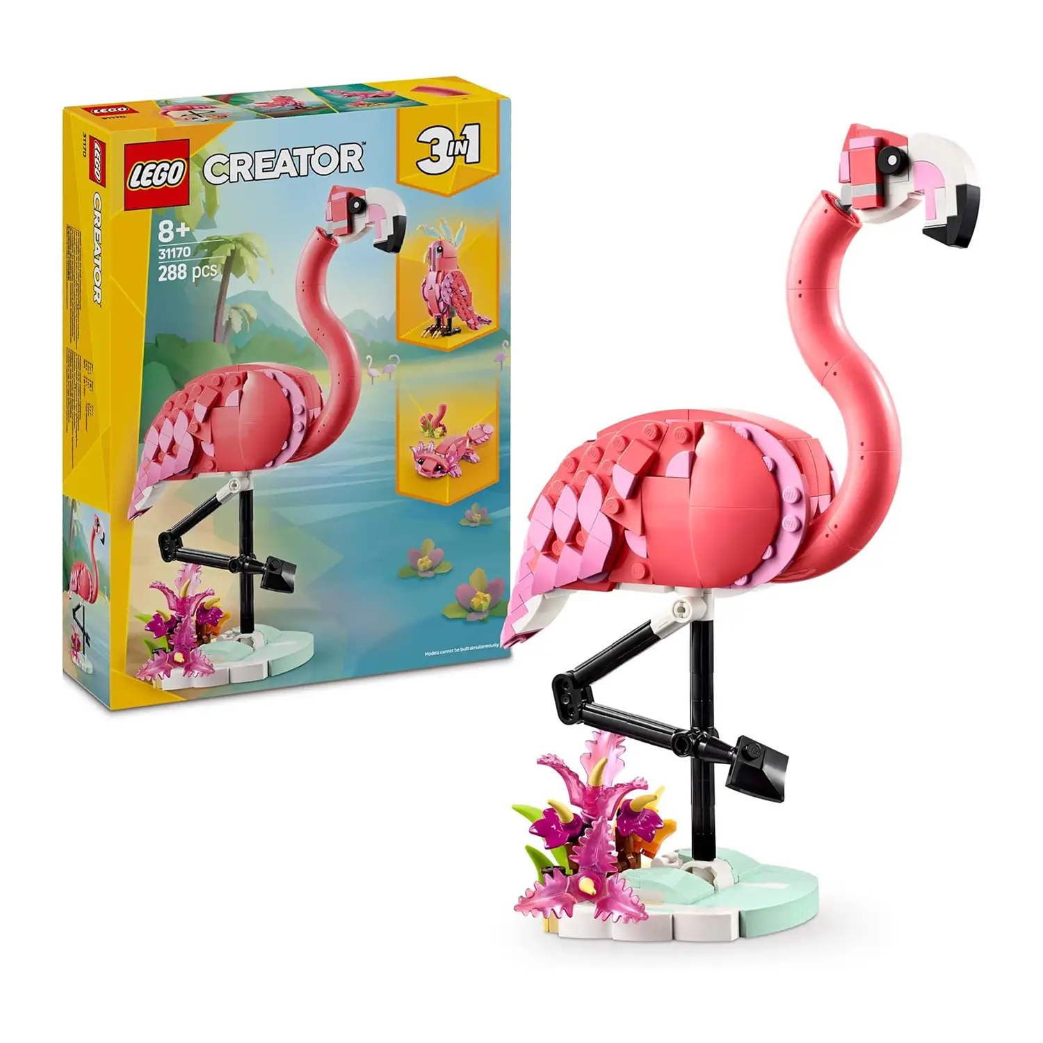 Lego Creator - Animali Selvatici: Fenicottero Rosa 31170 - lego