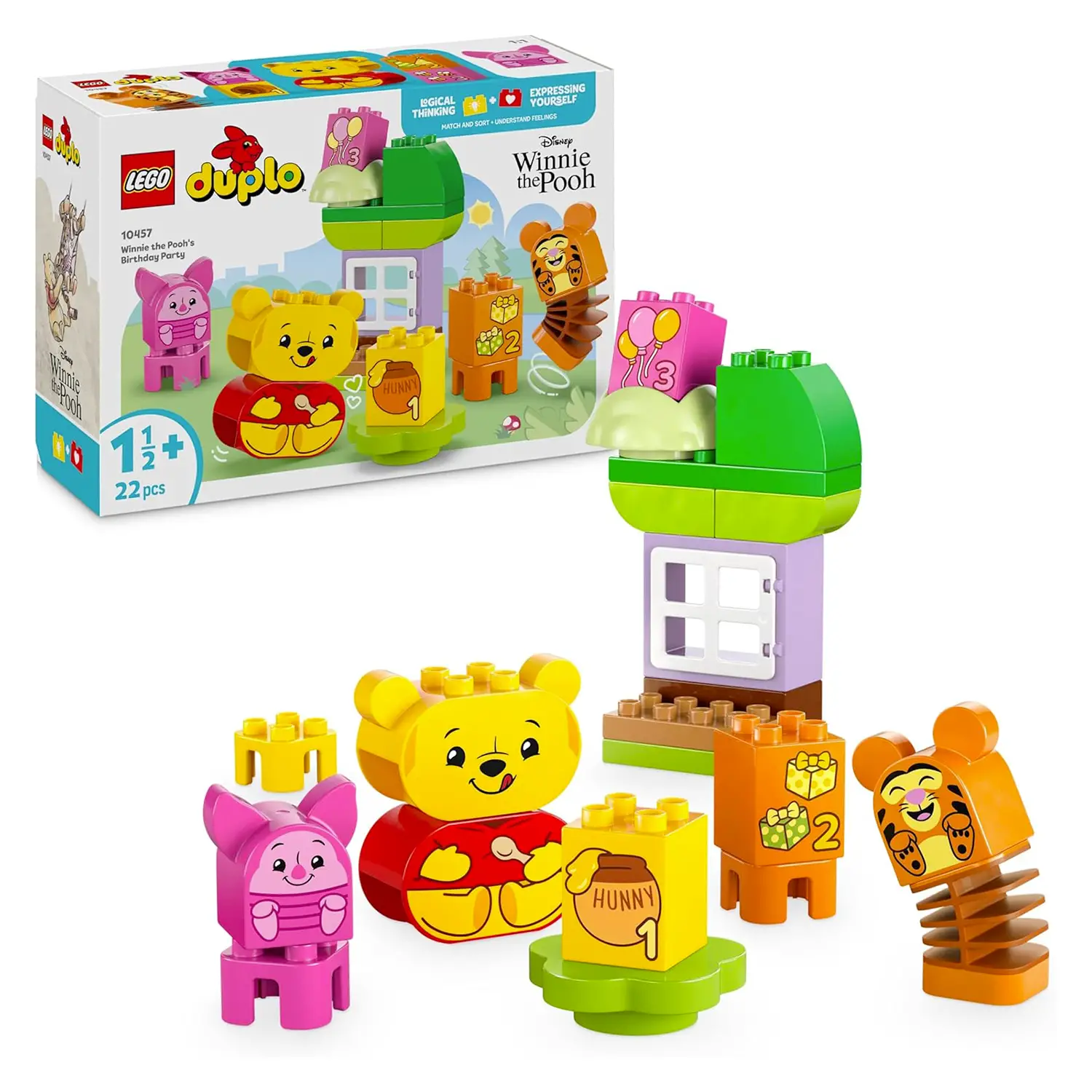 Lego Duplo Disney Festa di Compleanno di Winnie The Pooh 10457 - Costruzioni in plastica