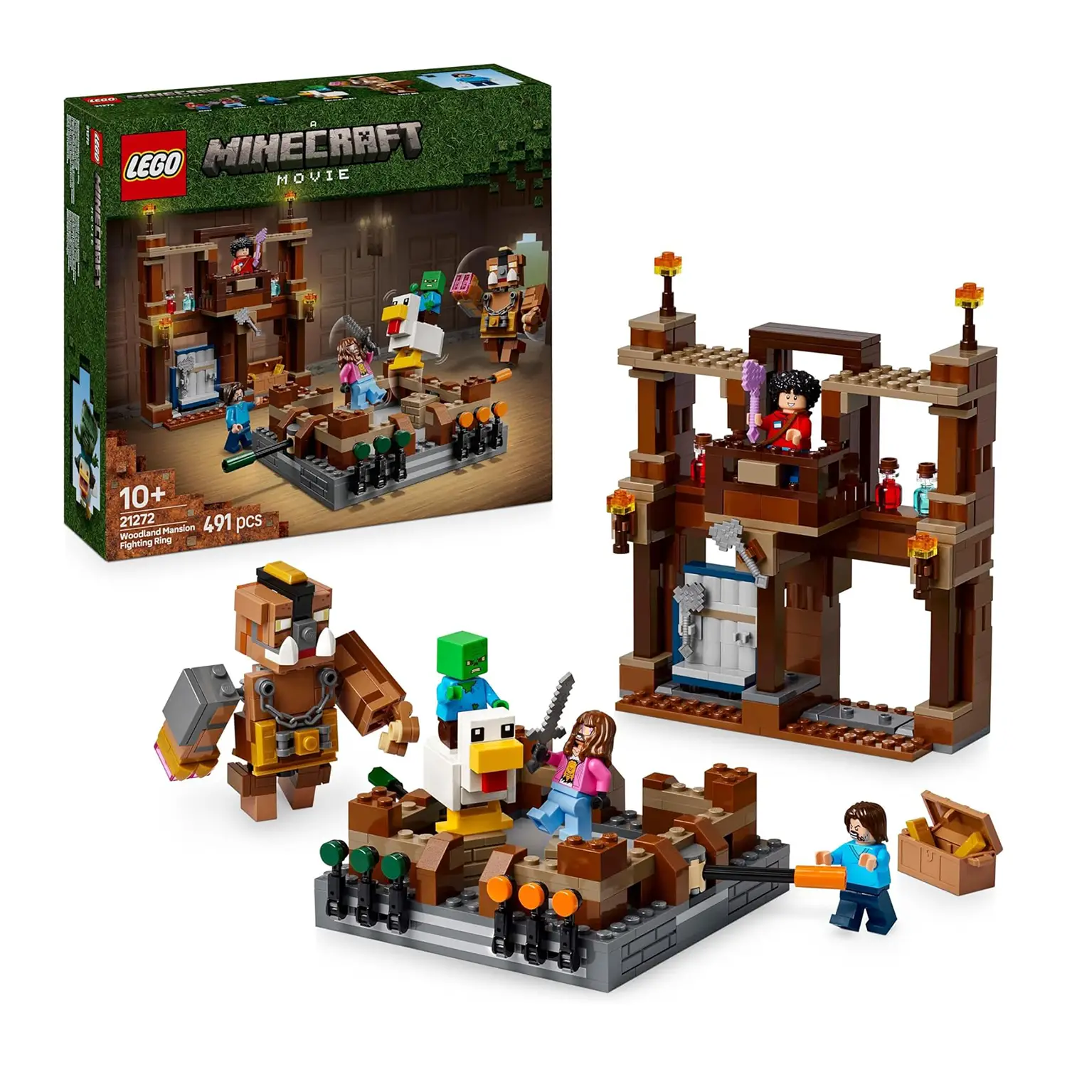 Lego Minecraft - Magione della foresta: ring di combattimento - lego