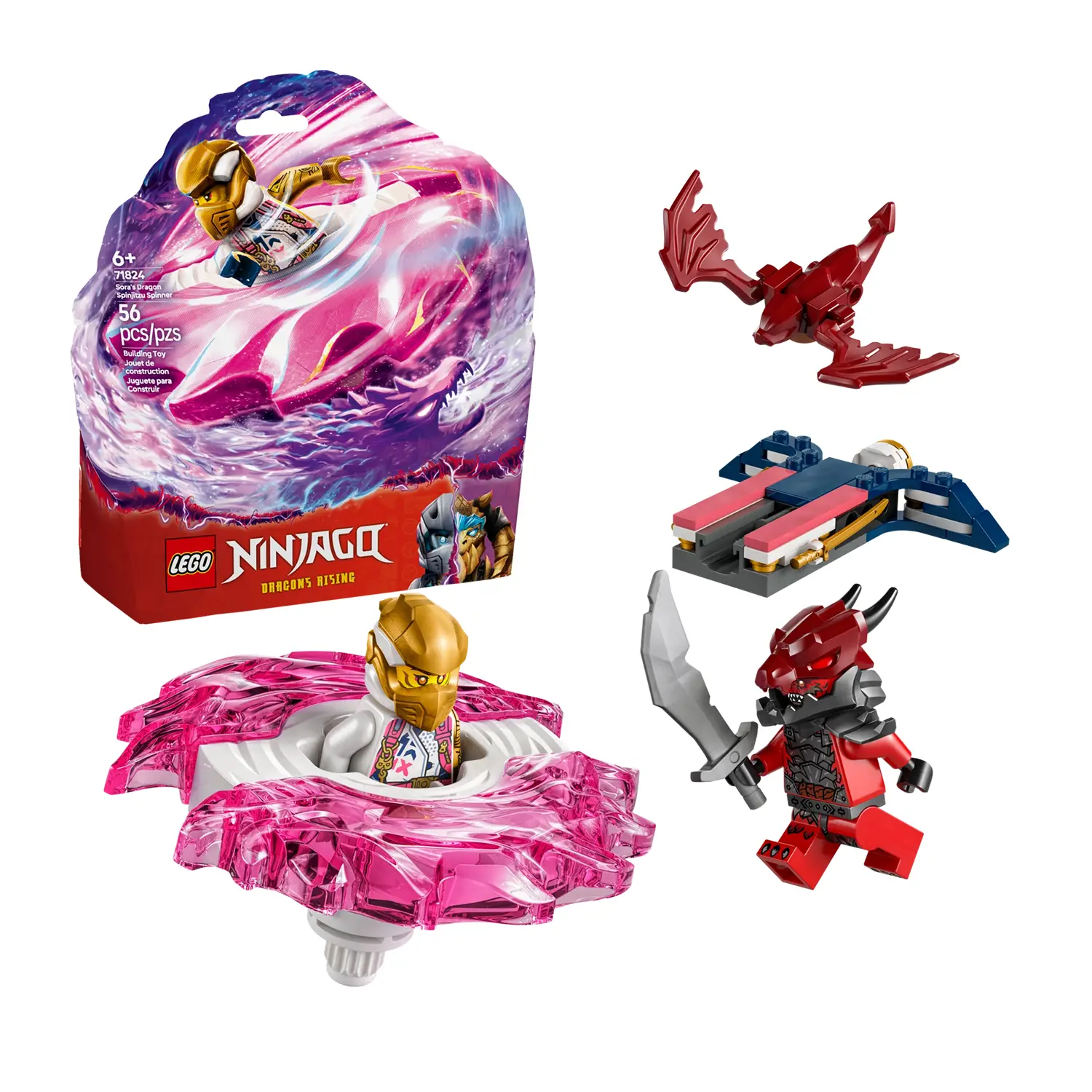 Lego Ninjago - Spinner del Drago Spinjitzu di Sora 71824 - lego
