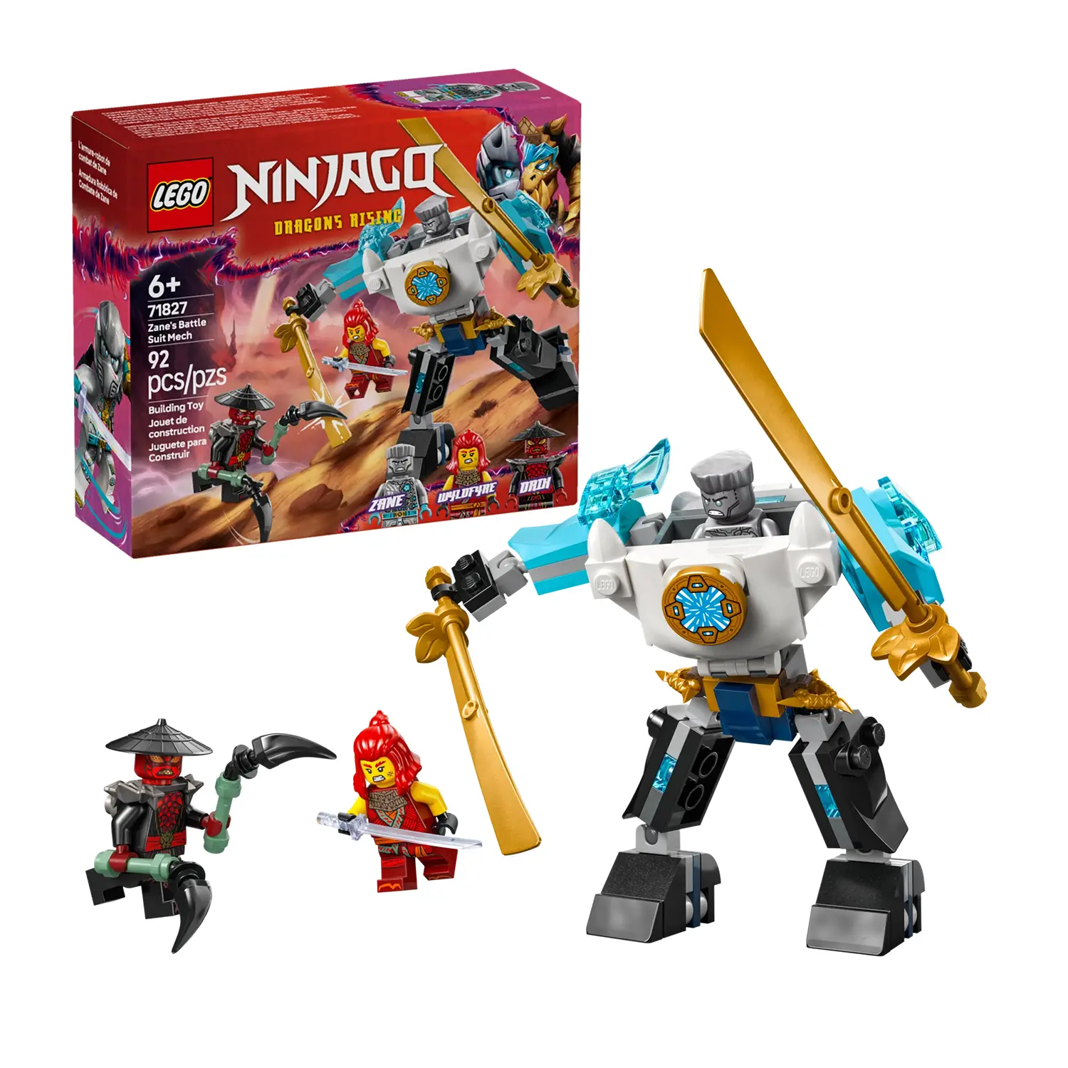 Lego Ninjago Mech da Battaglia di Zane 71827 - lego