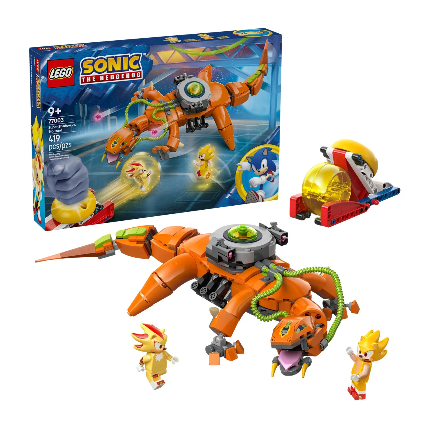 Lego Sonic - Super Shadow Vs. Biolizard 77003 - lego