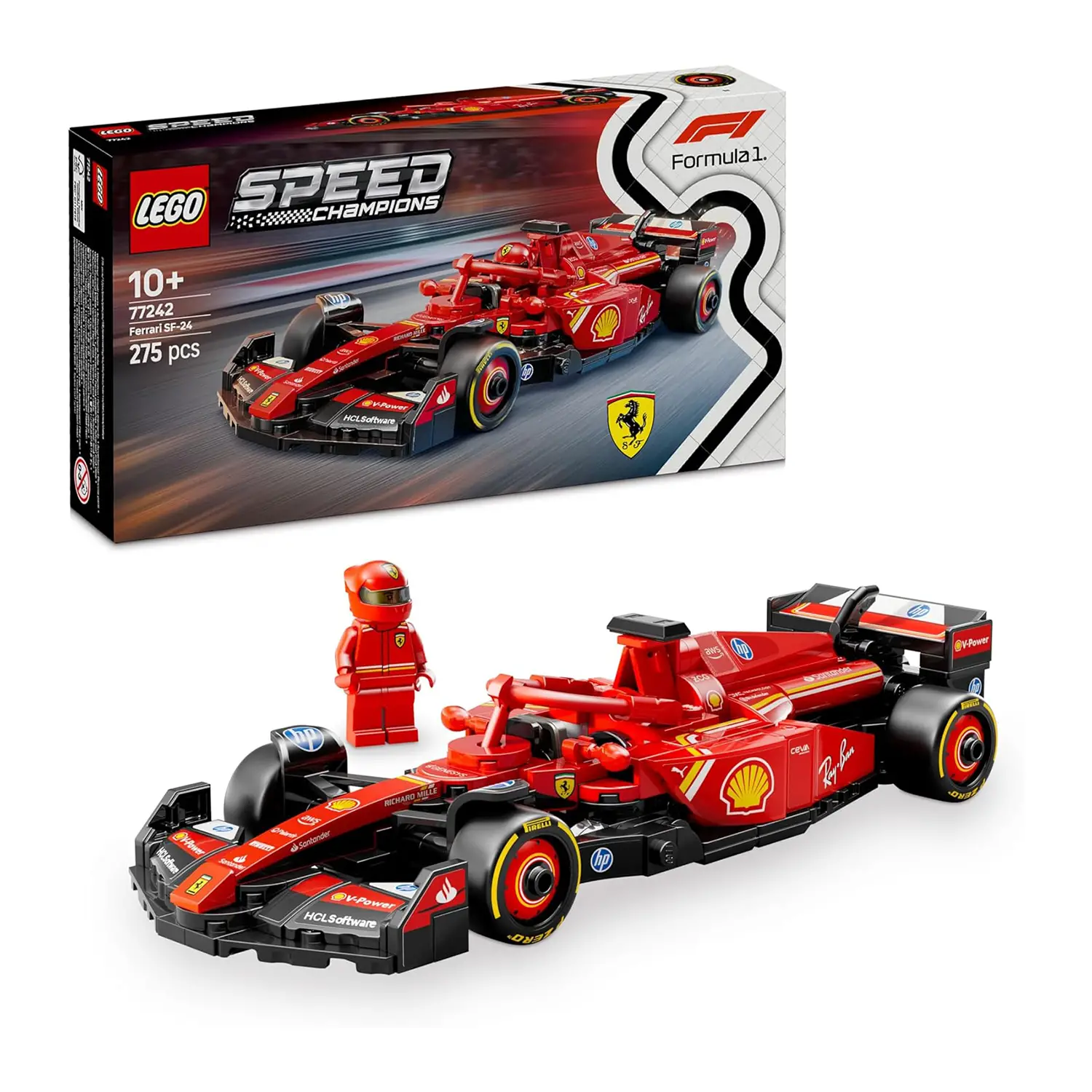 Lego Speed Champions Auto da Corsa F1 Ferrari Sf-24 77242 - lego
