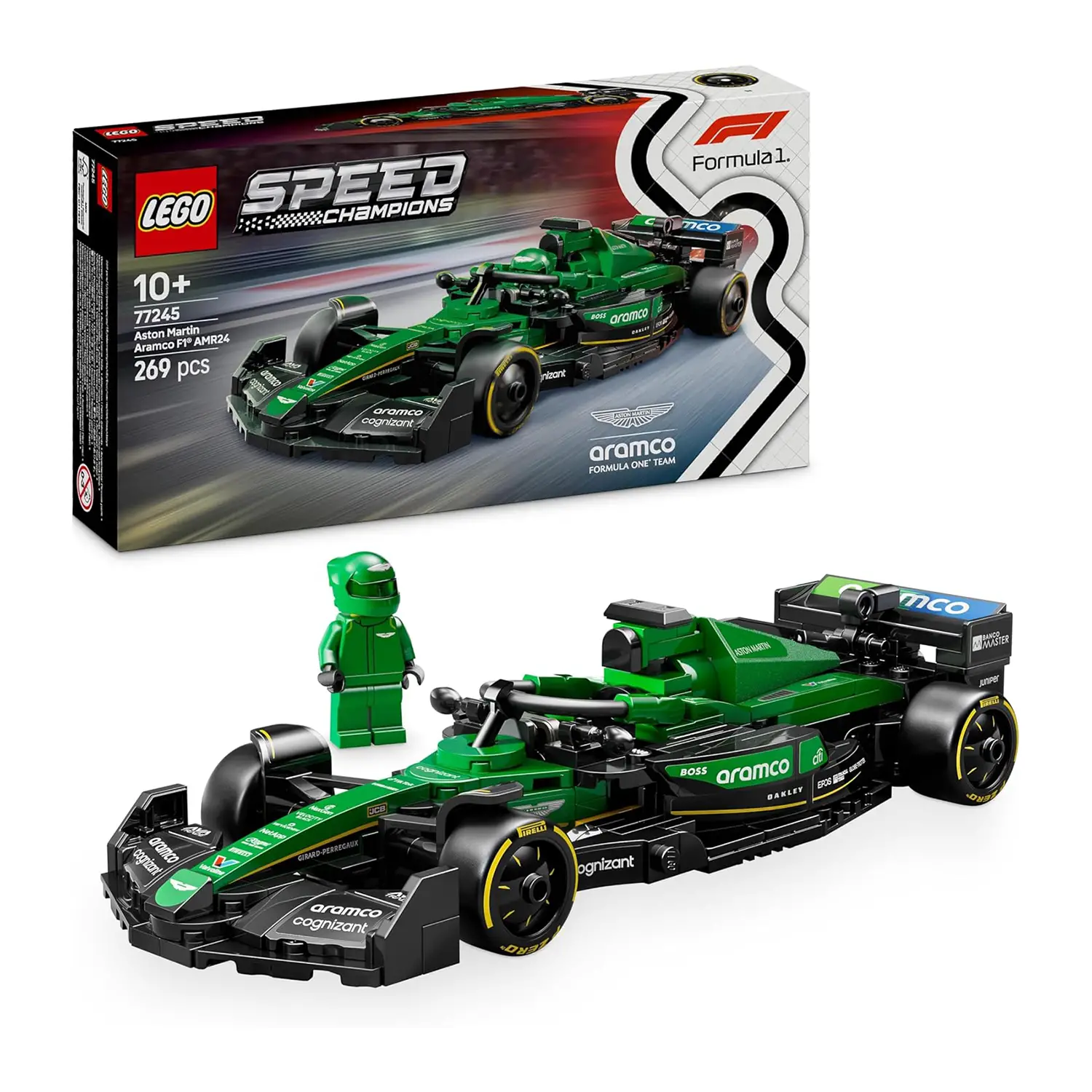 Lego Speed Champions - Auto da Corsa Aston Martin Aramco F1 ARM24 77245 - lego