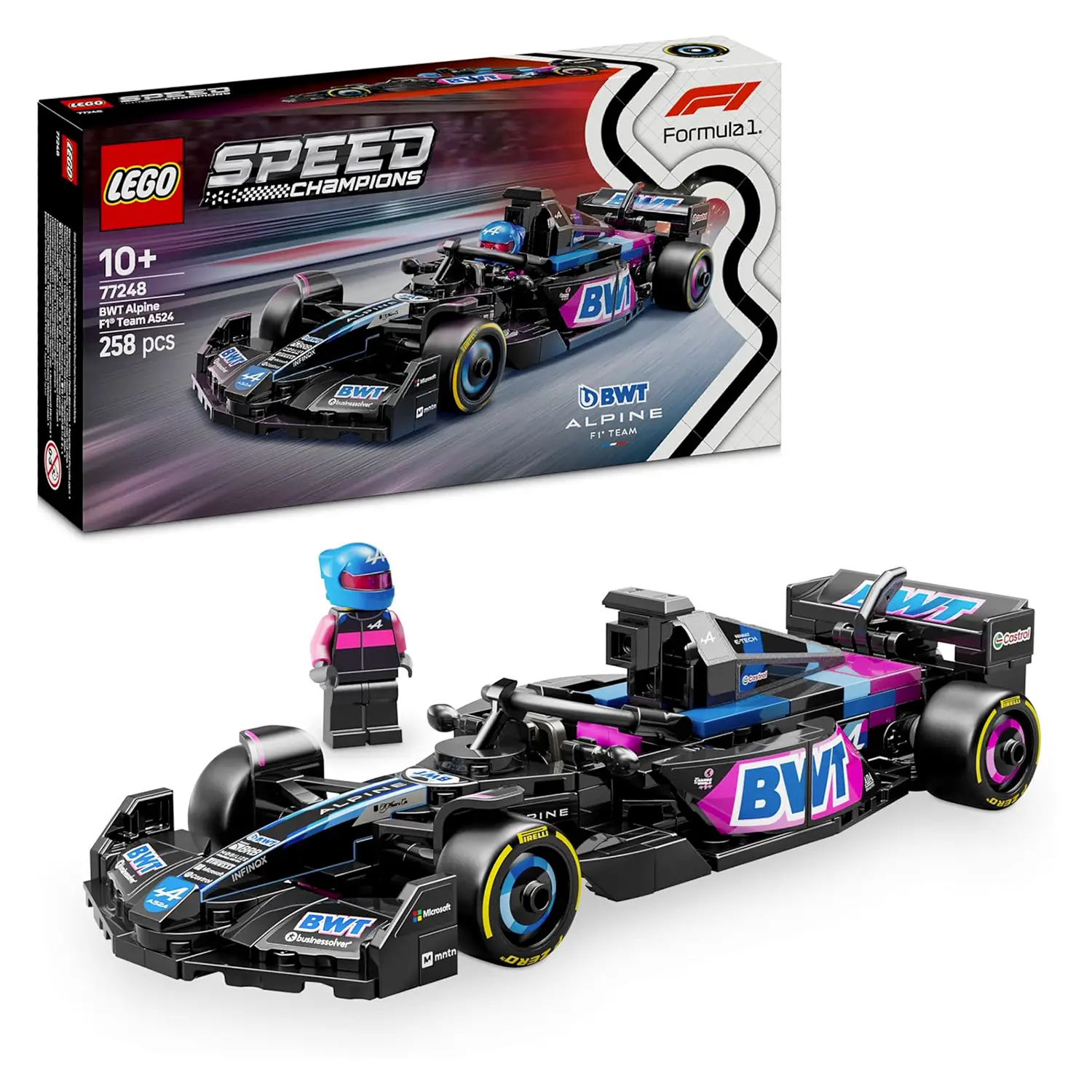 Lego Speed Champions - Auto da Corsa Bwt Alpine F1 Team A524 77248 - lego