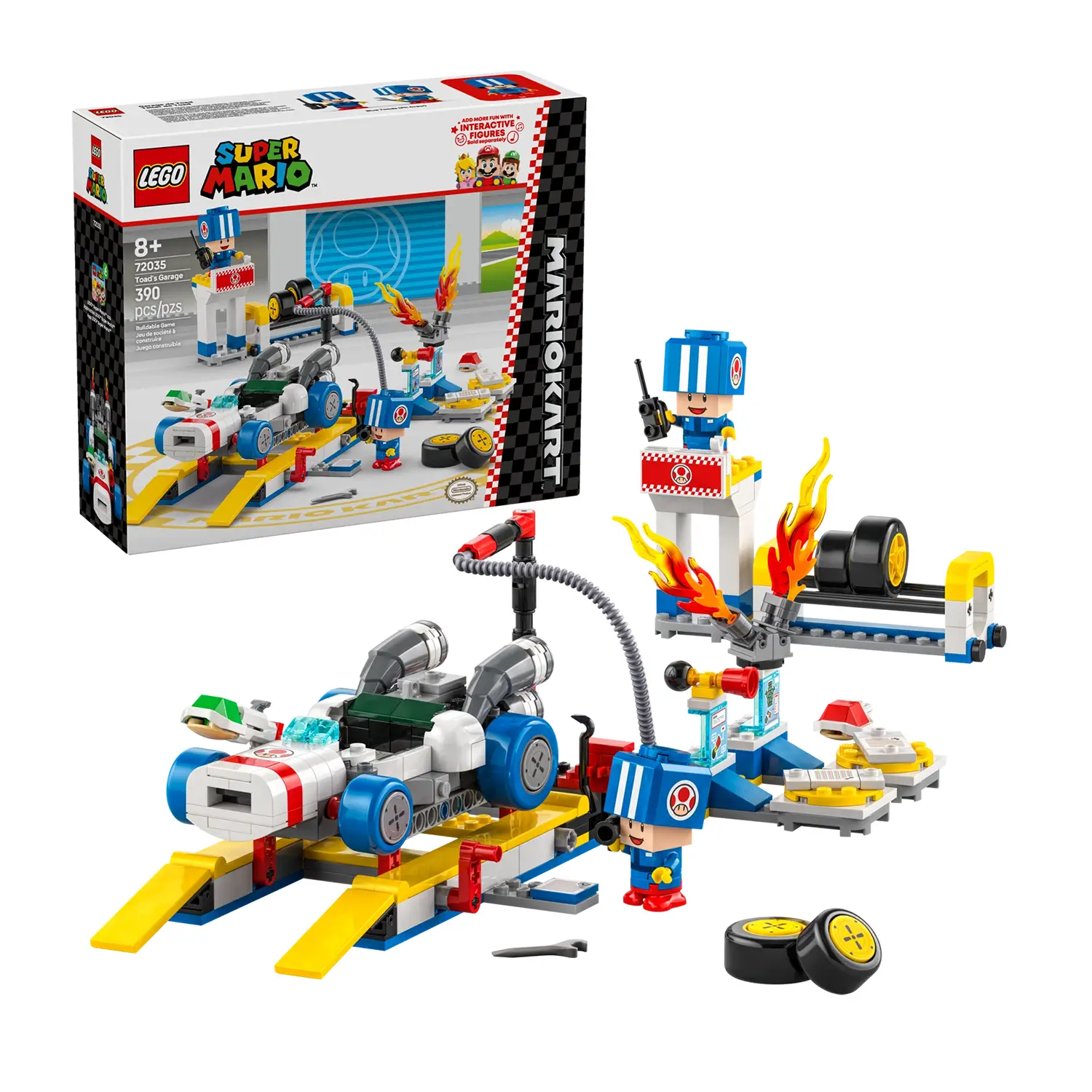 Lego Super Mario - Mario Kart: Officina di Toad 72035 - lego